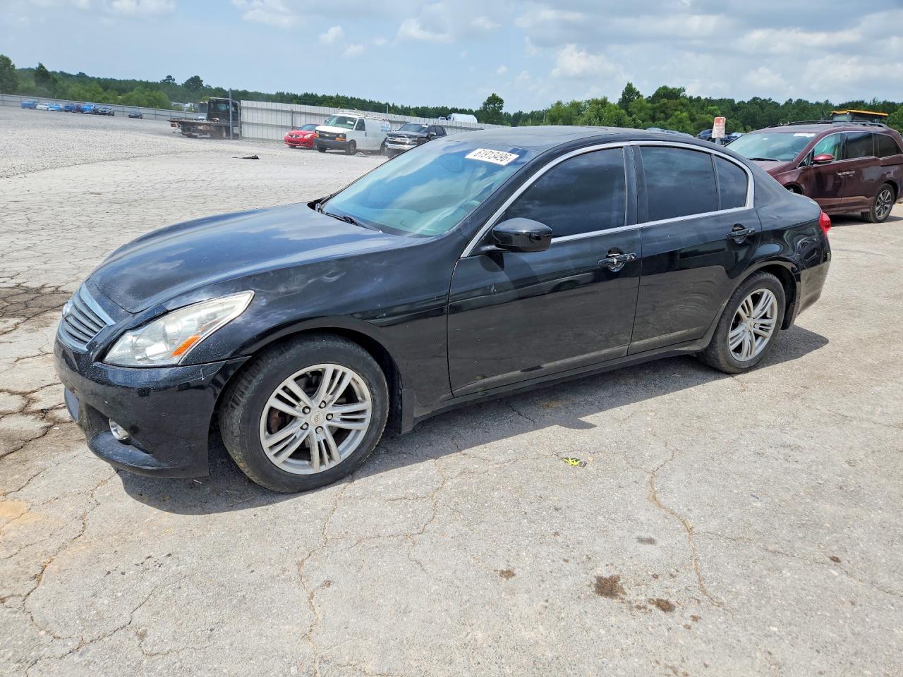 2013 Infiniti G37 Sedan X Black vin: JN1CV6AR7DM354940