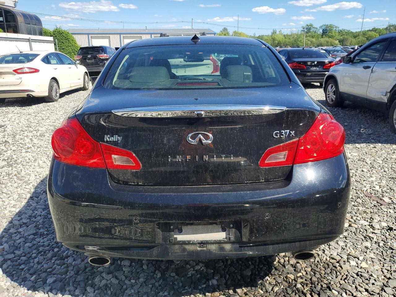 2013 Infiniti G37 Sedan X Черный vin: JN1CV6AR7DM355974