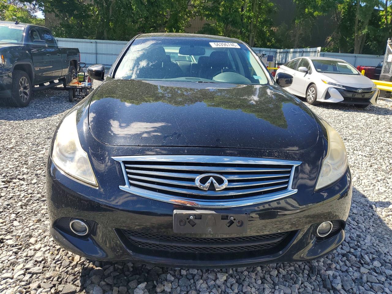 2013 Infiniti G37 Sedan X Черный vin: JN1CV6AR7DM355974