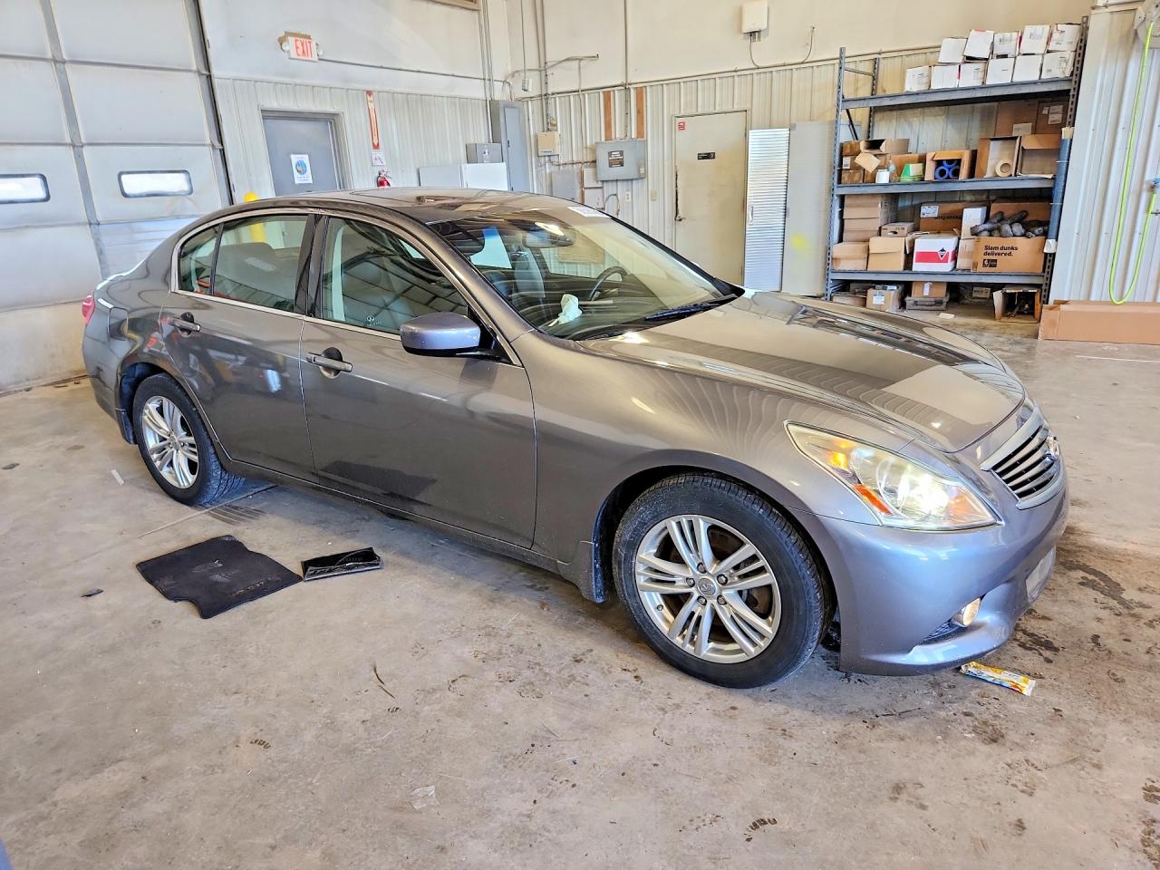 2013 Infiniti G37 Sedan X Silver vin: JN1CV6AR7DM357160