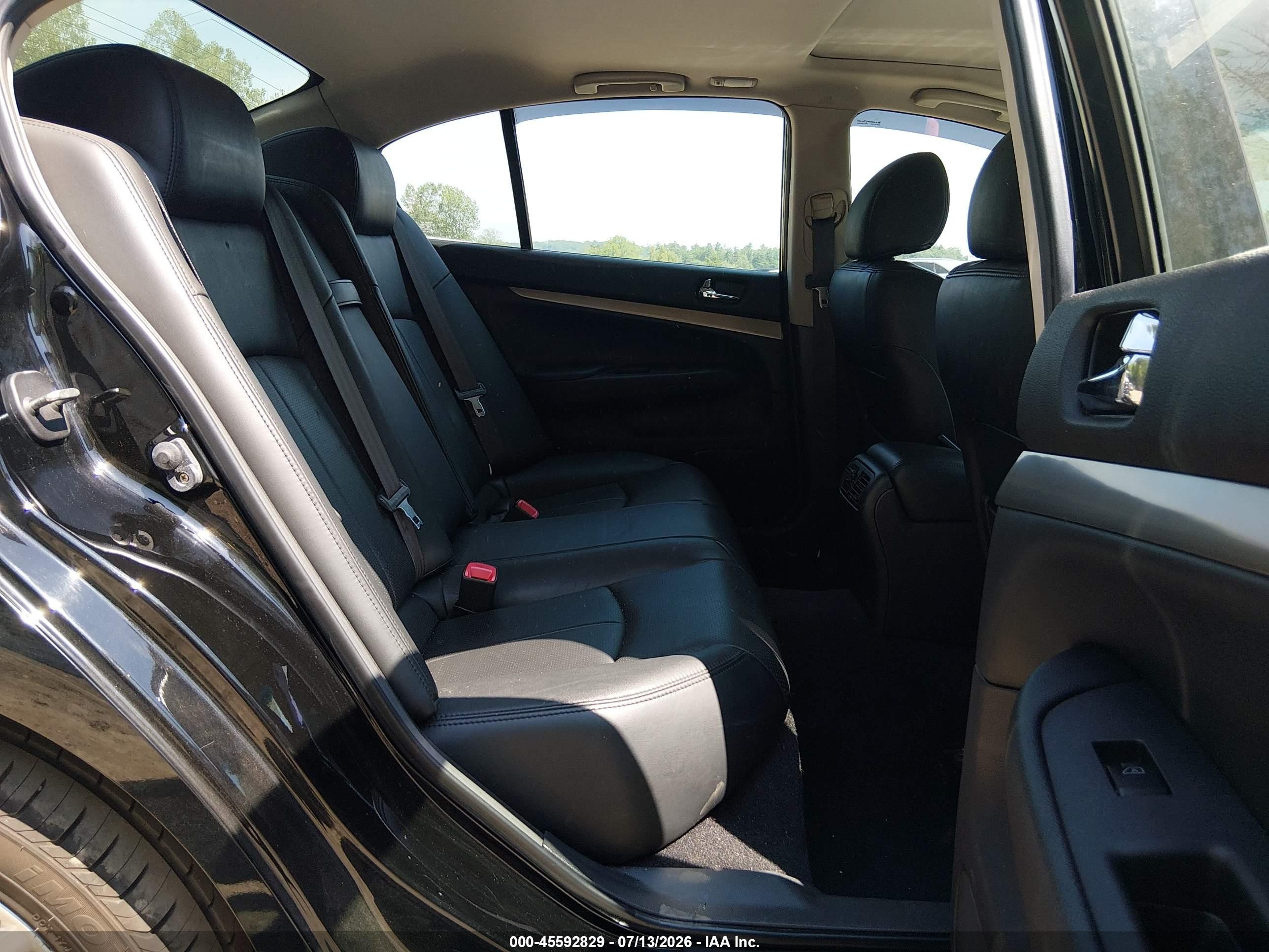 2013 Infiniti G37x   Black vin: JN1CV6AR7DM357322