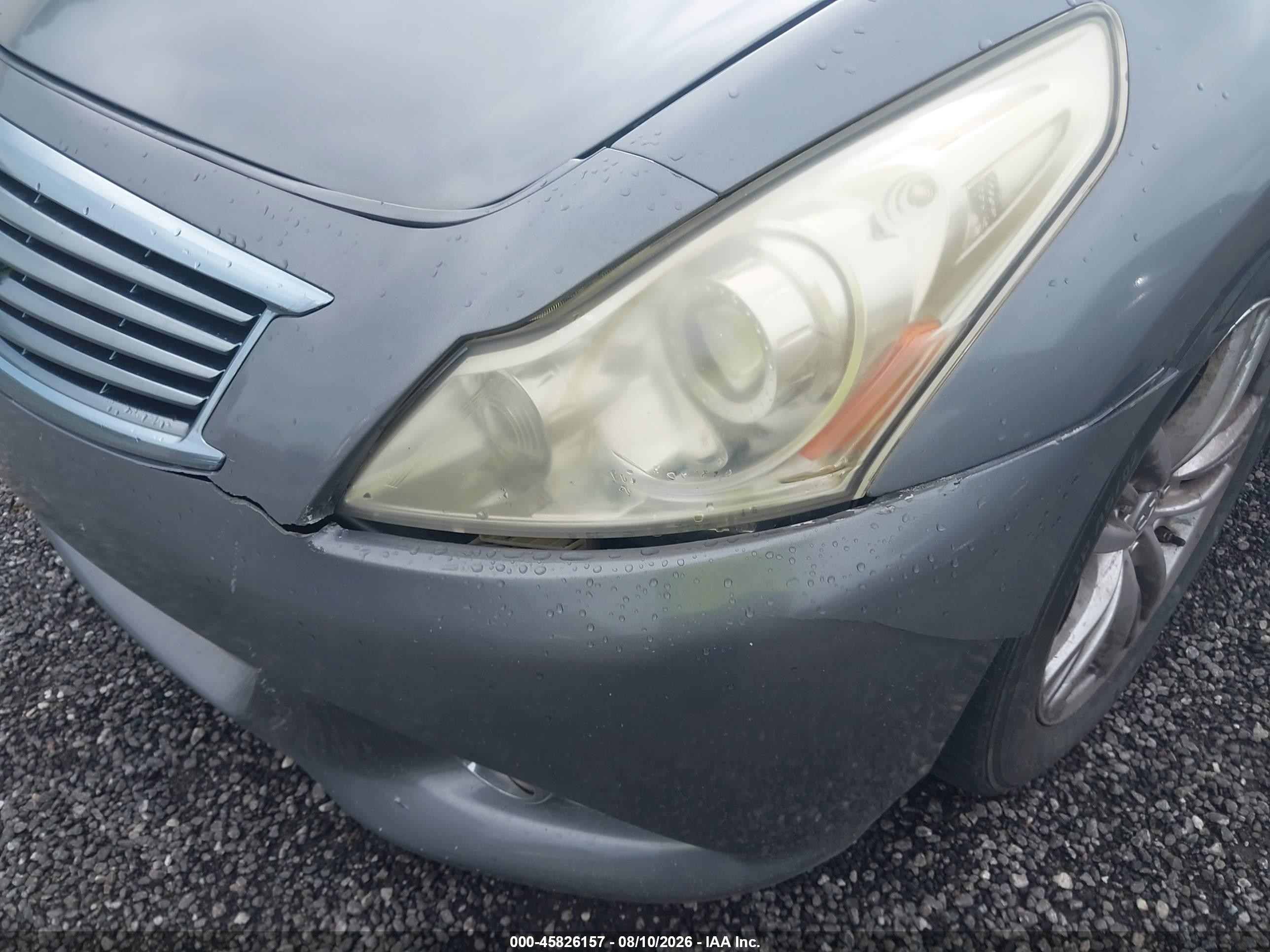 2013 Infiniti G37x   Gray vin: JN1CV6AR7DM750740