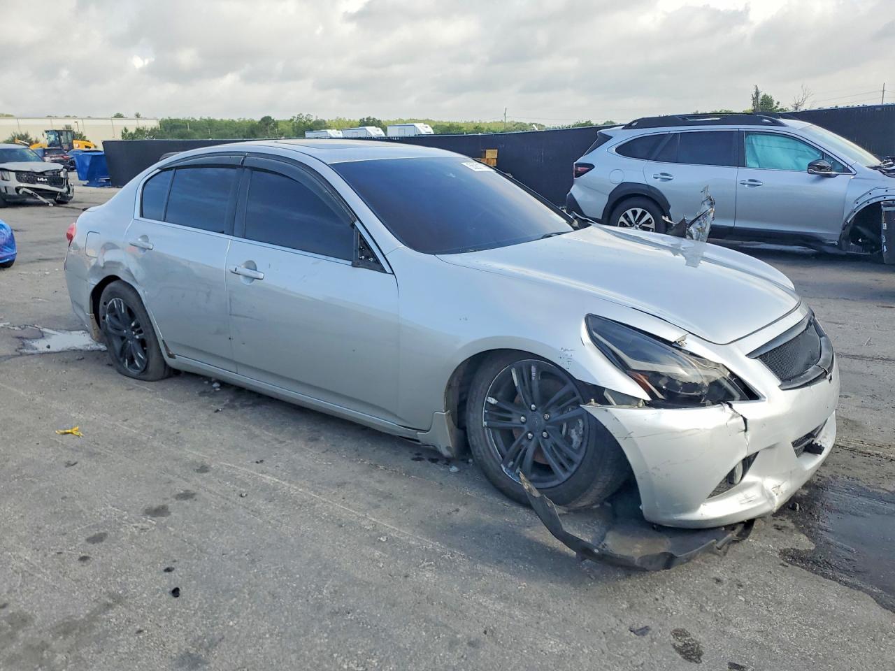 2013 Infiniti G37 Sedan X Silver vin: JN1CV6AR7DM753797