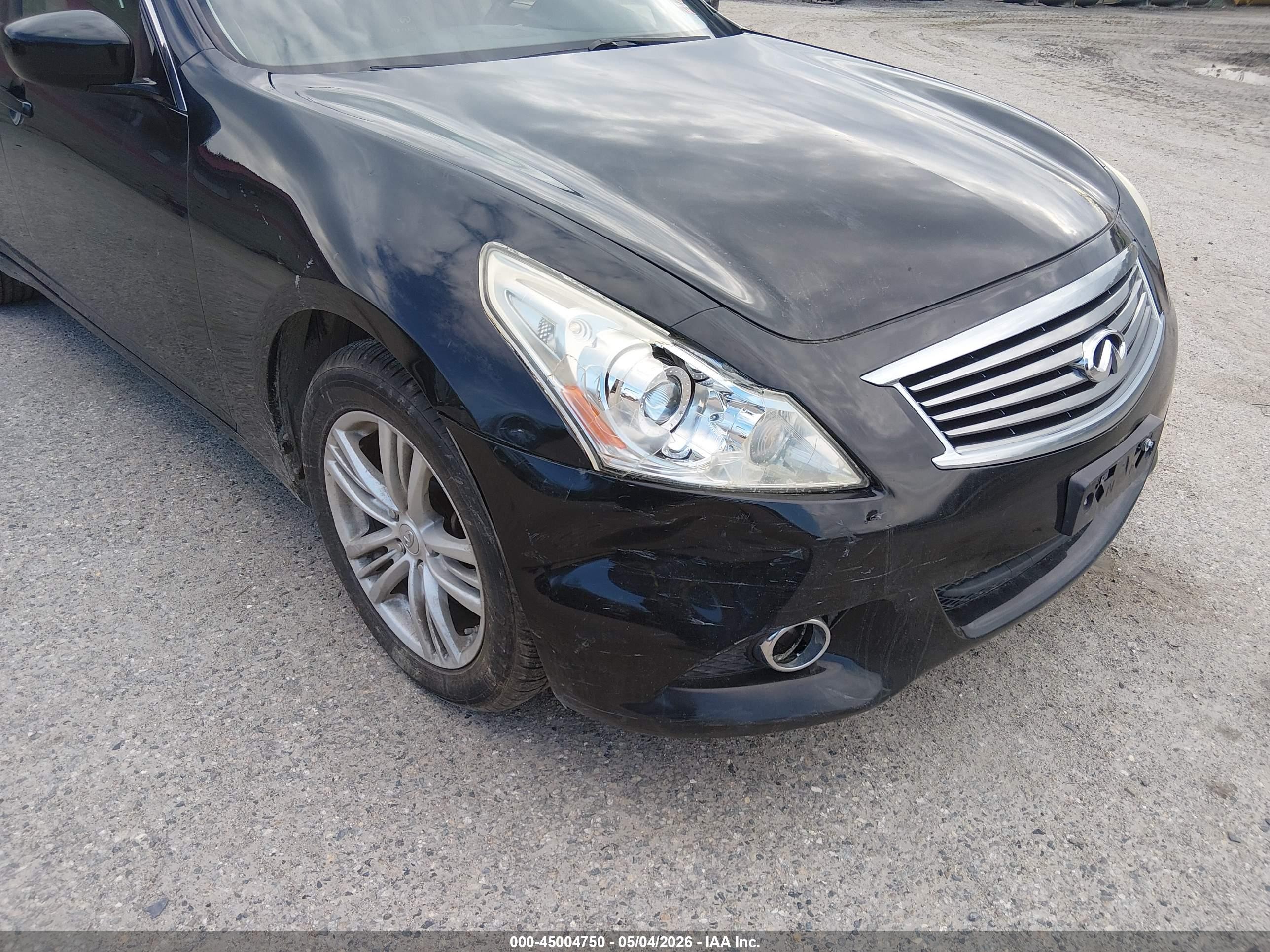 2013 Infiniti G37x   Black vin: JN1CV6AR7DM756165