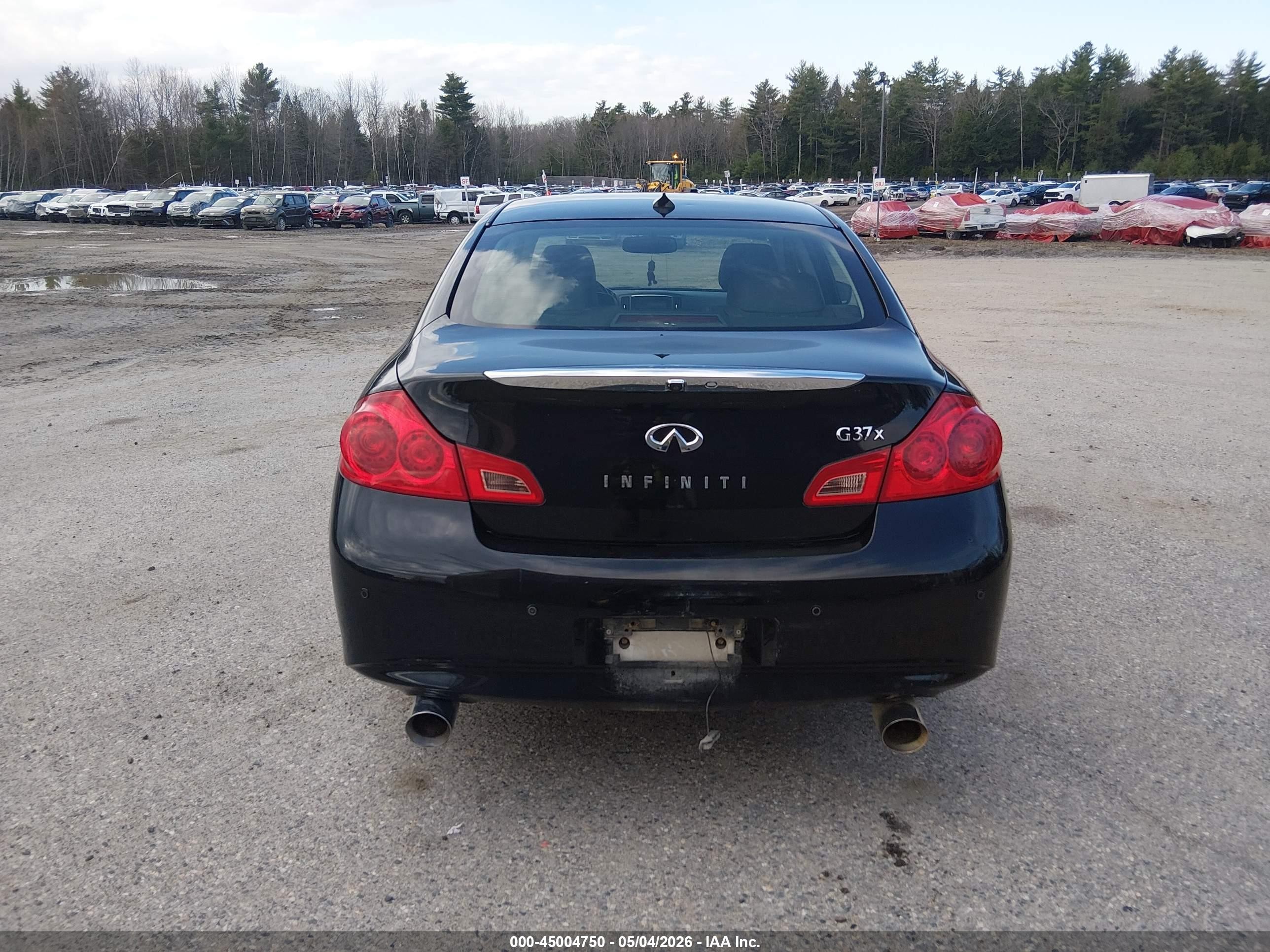 2013 Infiniti G37x   Black vin: JN1CV6AR7DM756165