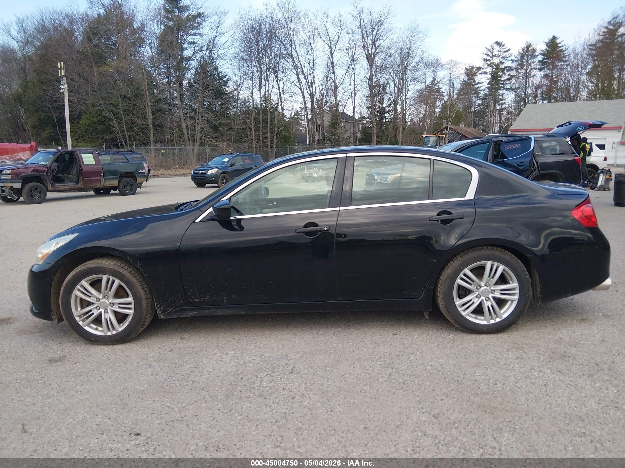 2013 Infiniti G37x   Black vin: JN1CV6AR7DM756165