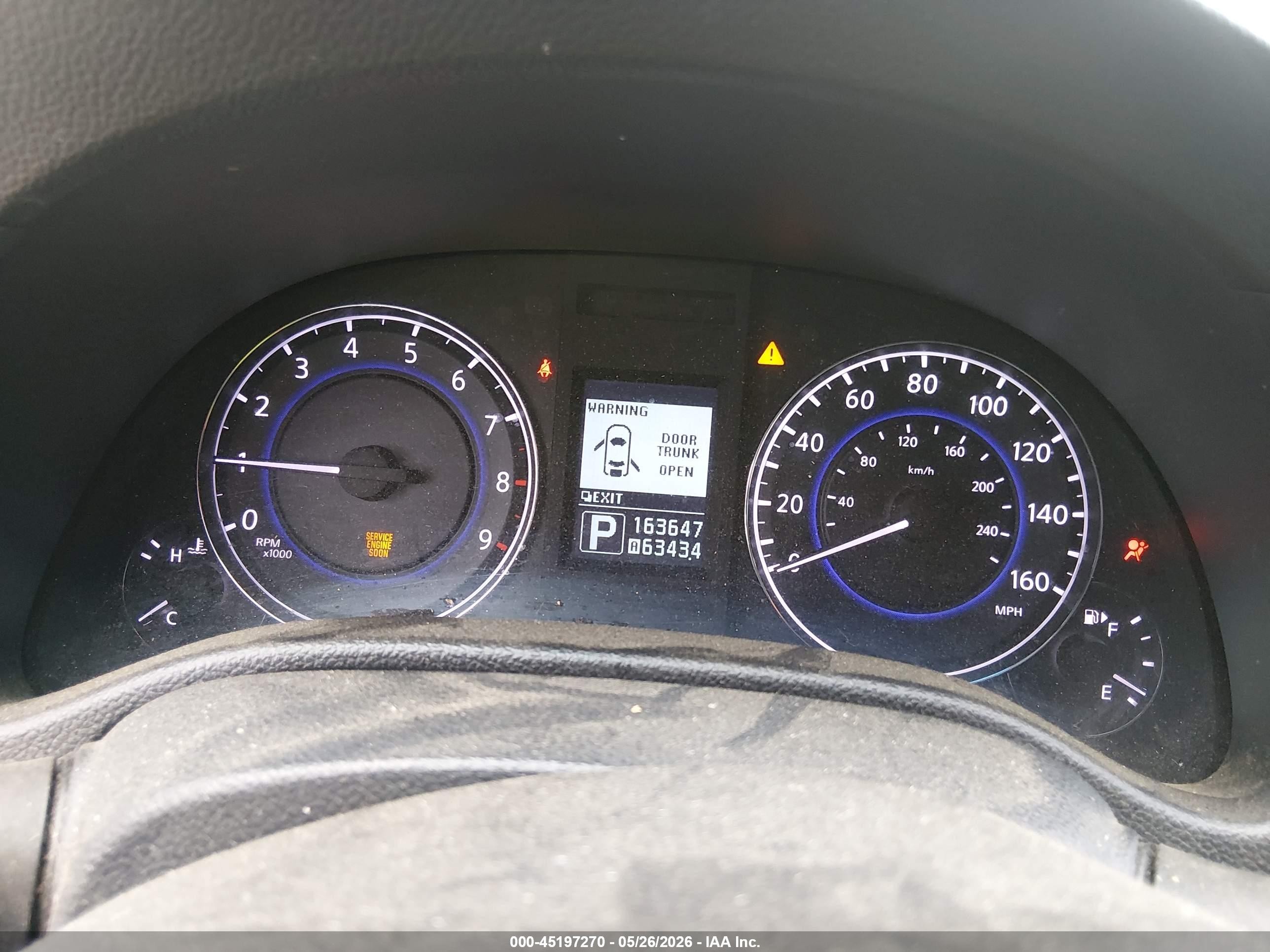2013 Infiniti G37x   White vin: JN1CV6AR7DM756277