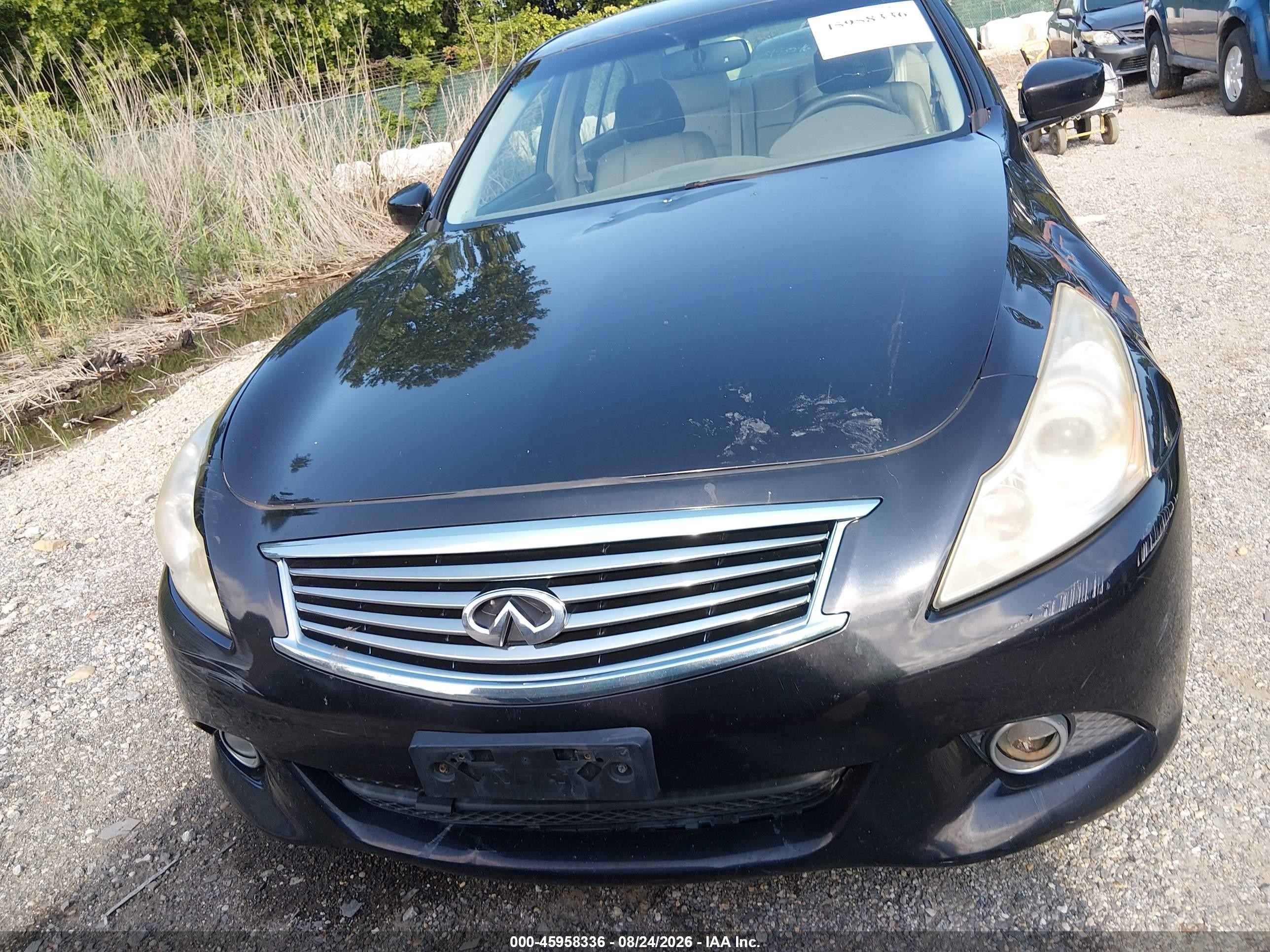 2013 Infiniti G37x   Черный vin: JN1CV6AR7DM757204