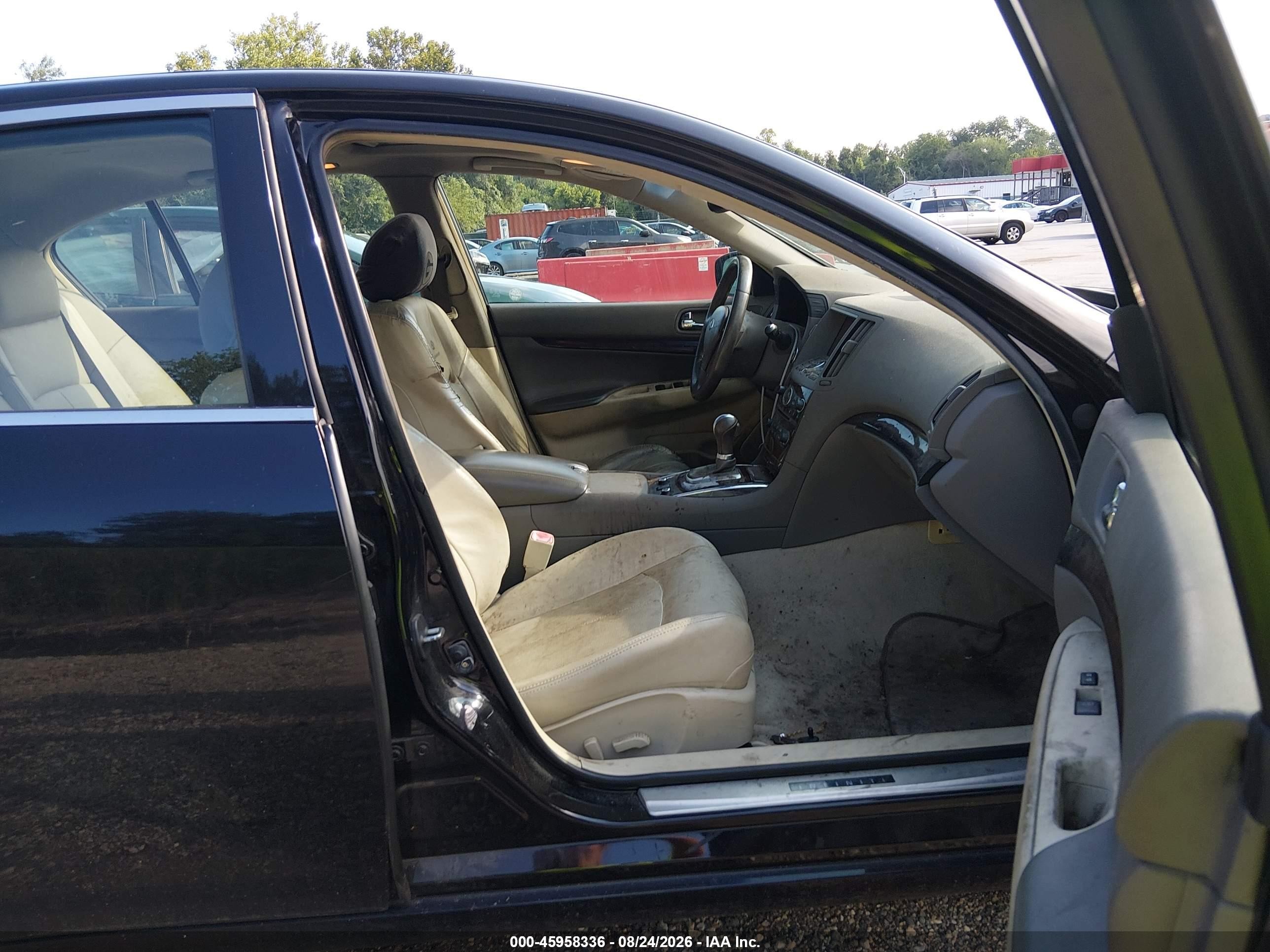 2013 Infiniti G37x   Черный vin: JN1CV6AR7DM757204