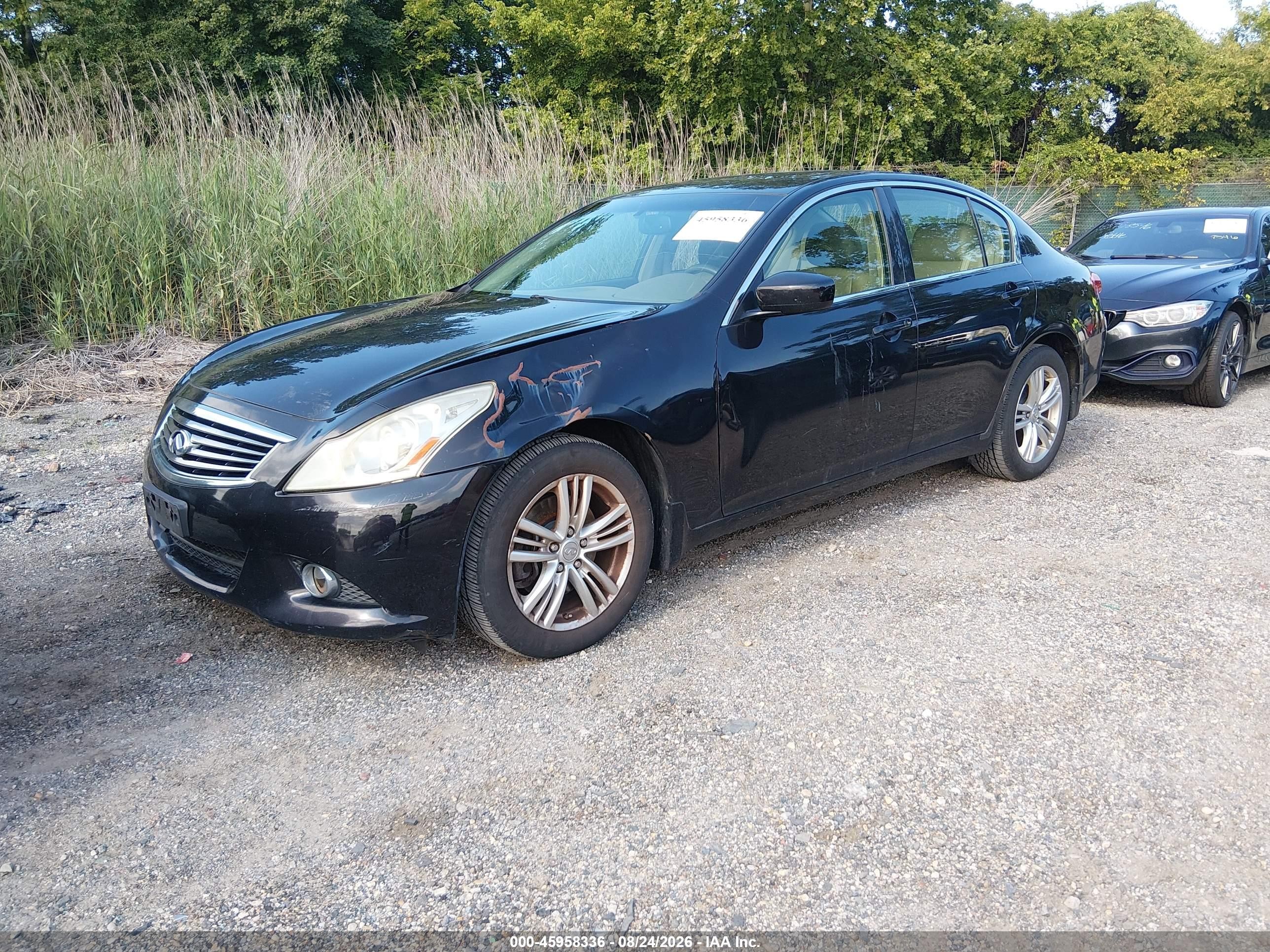 2013 Infiniti G37x   Черный vin: JN1CV6AR7DM757204