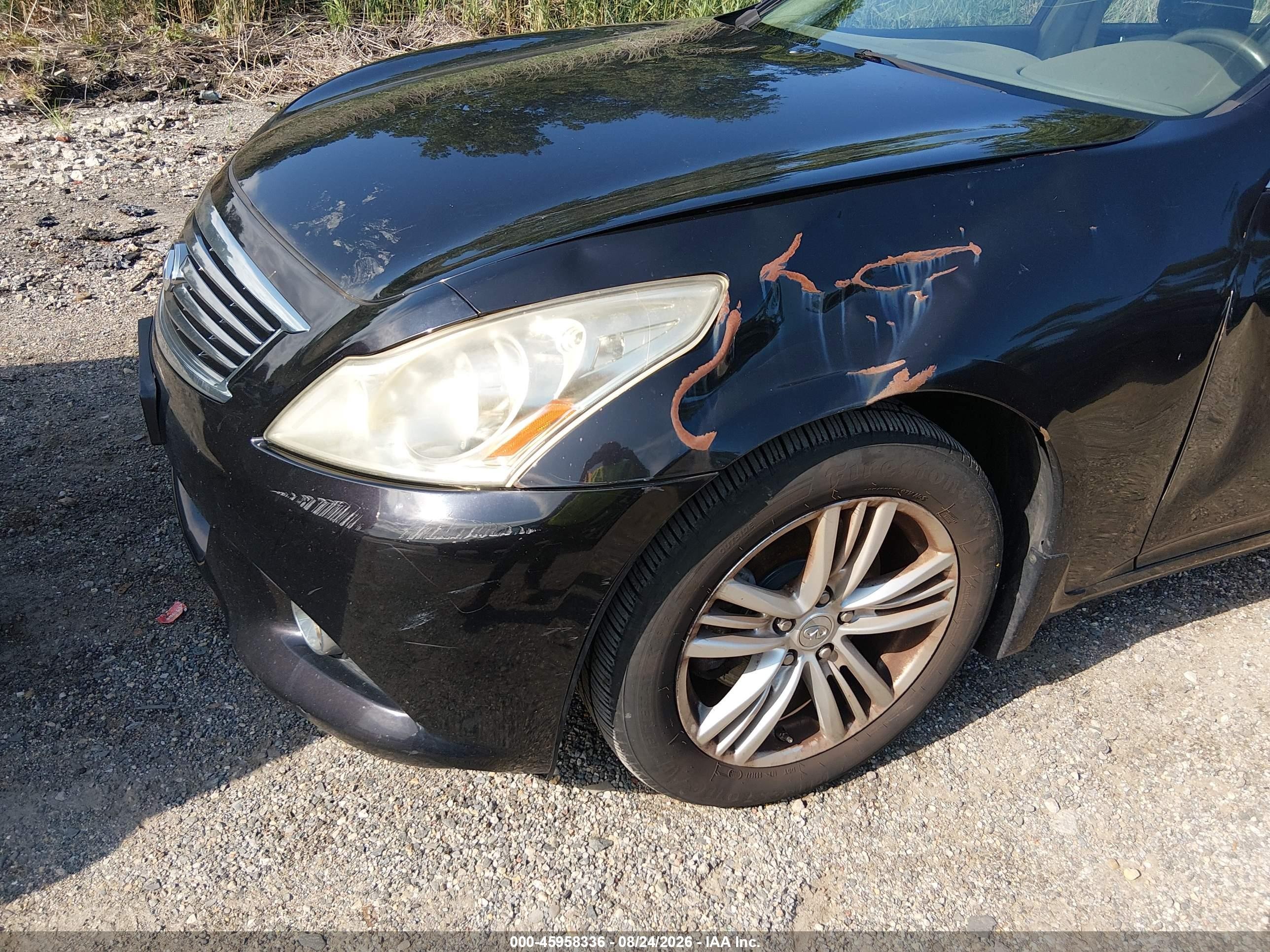 2013 Infiniti G37x   Черный vin: JN1CV6AR7DM757204