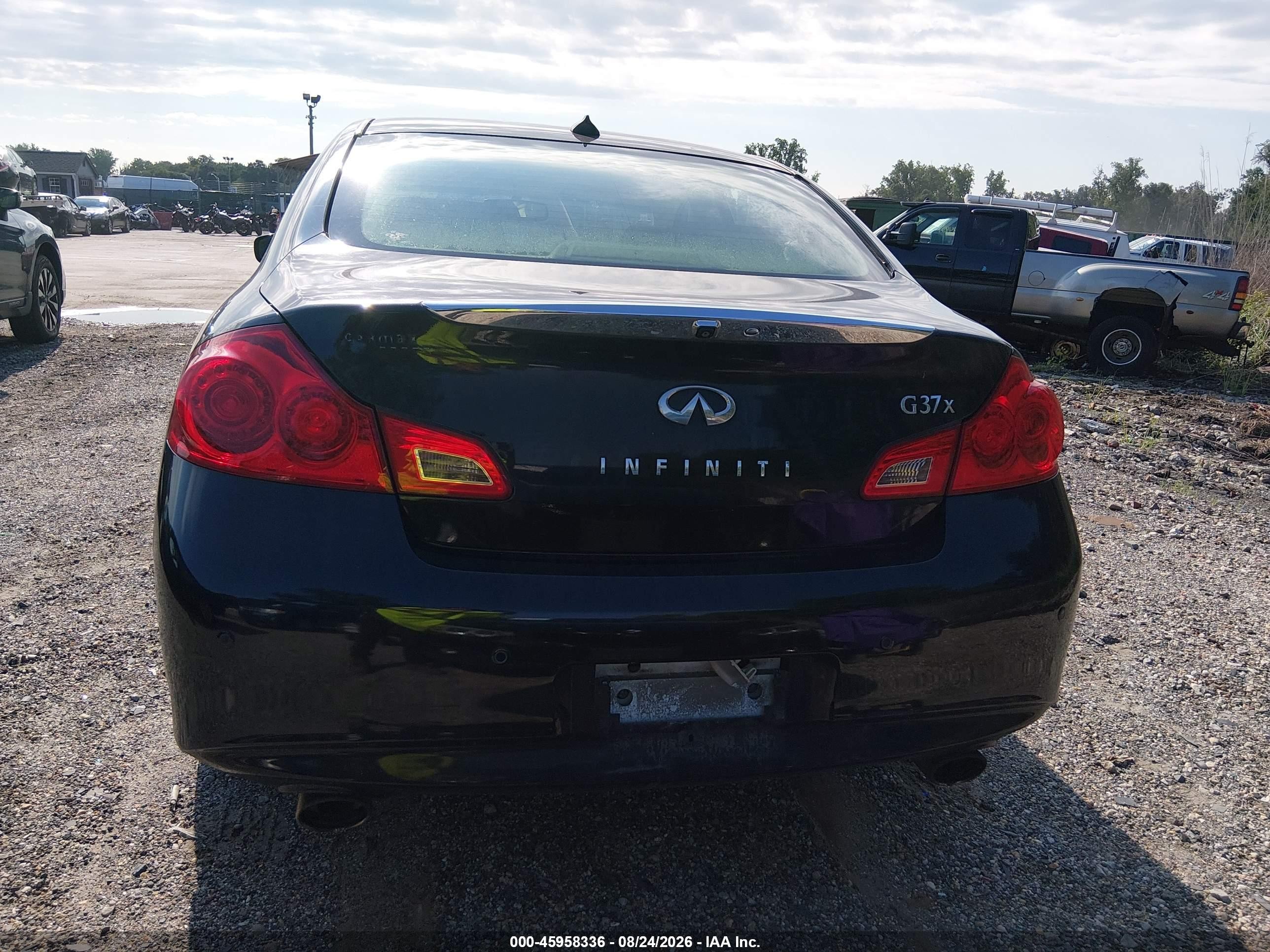 2013 Infiniti G37x   Черный vin: JN1CV6AR7DM757204