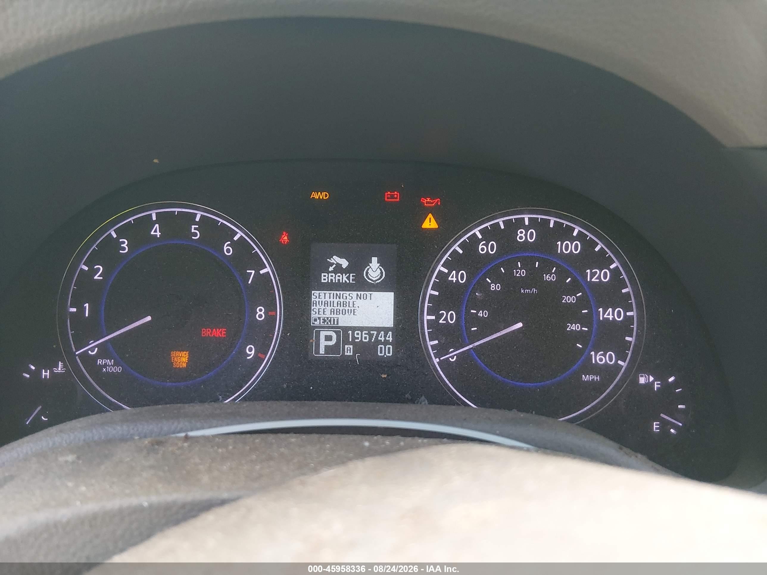 2013 Infiniti G37x   Черный vin: JN1CV6AR7DM757204