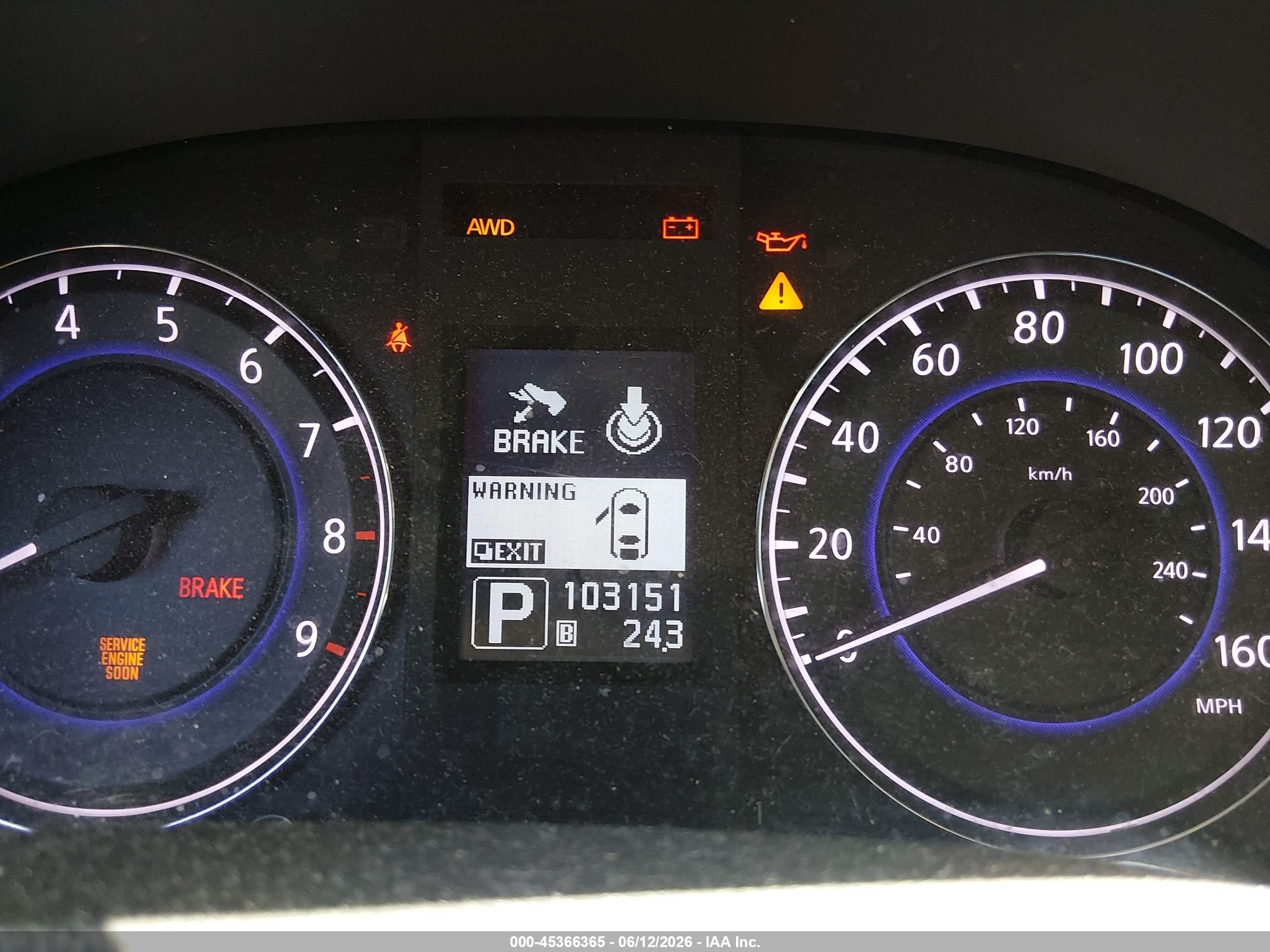 2013 Infiniti G37x   Gray vin: JN1CV6AR7DM757316