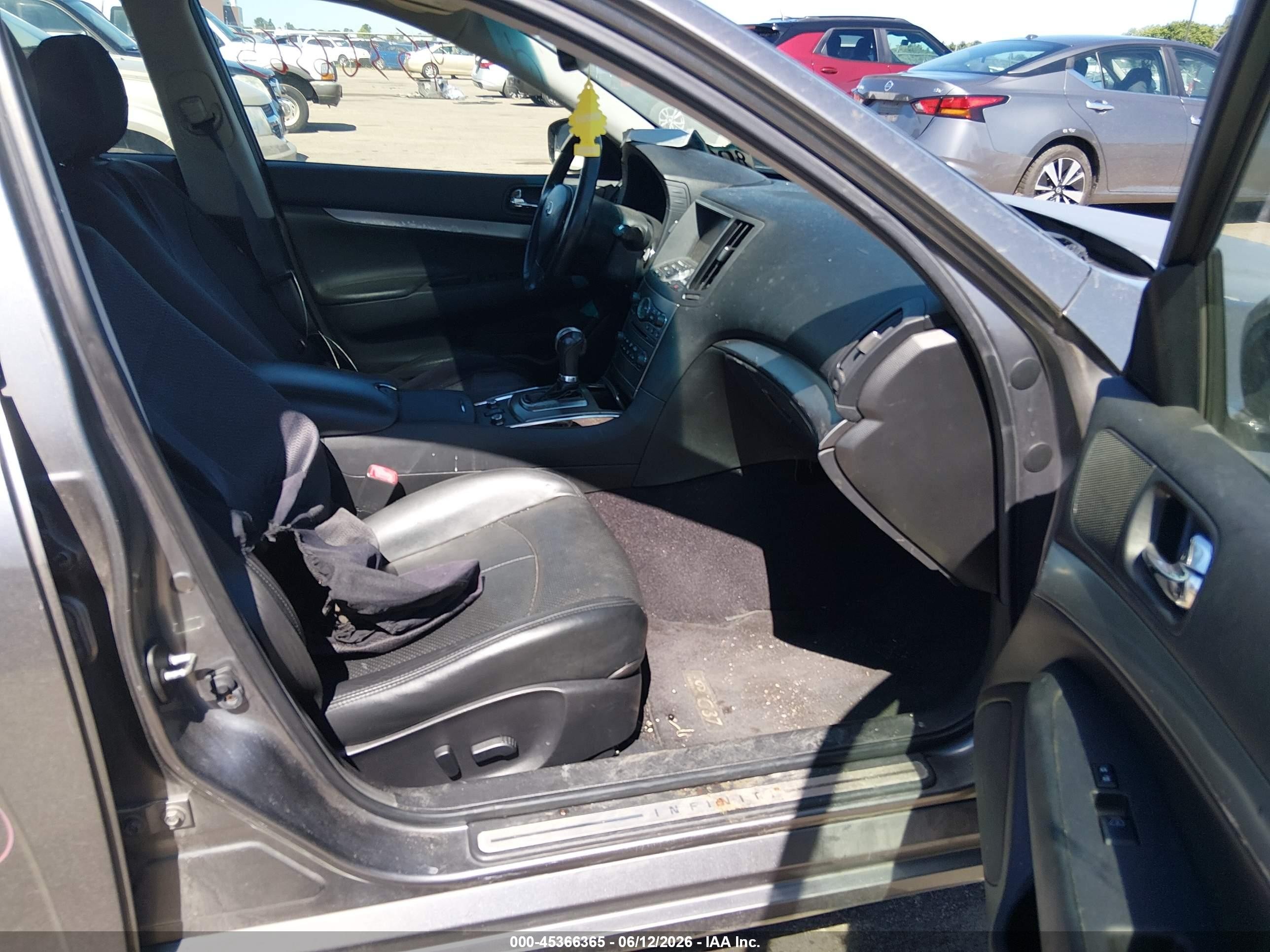 2013 Infiniti G37x   Gray vin: JN1CV6AR7DM757316