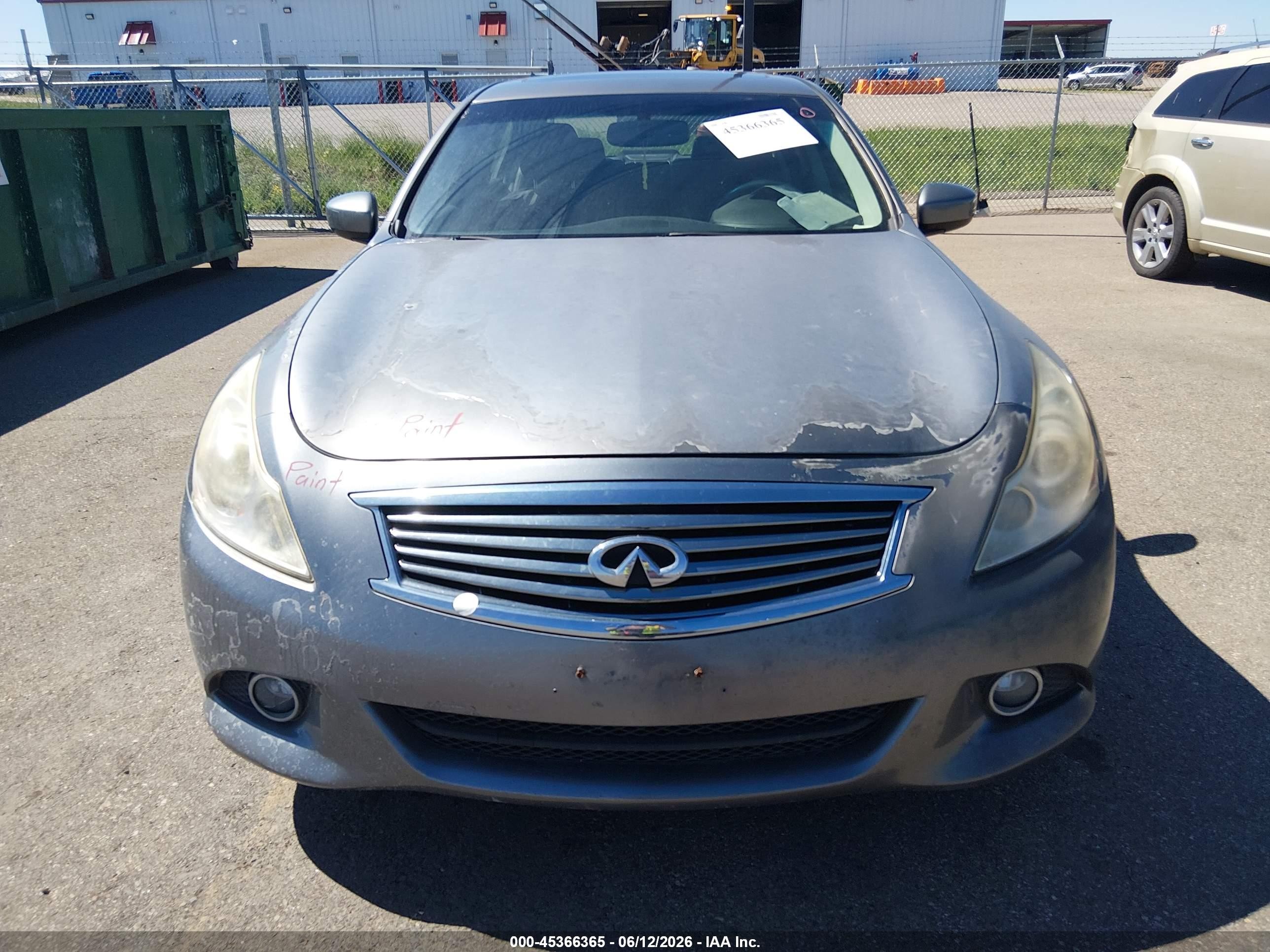 2013 Infiniti G37x   Gray vin: JN1CV6AR7DM757316