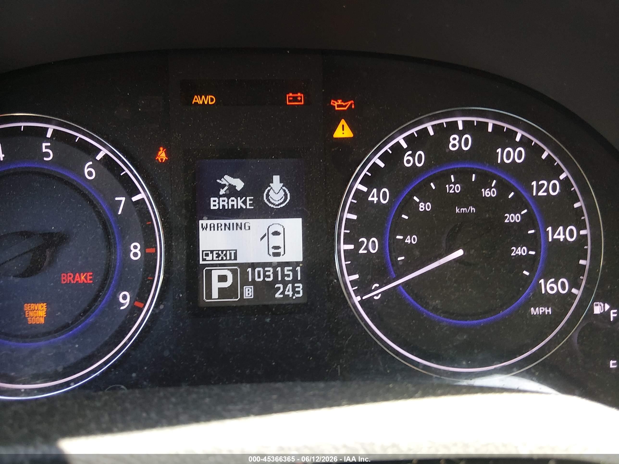 2013 Infiniti G37x   Gray vin: JN1CV6AR7DM757316