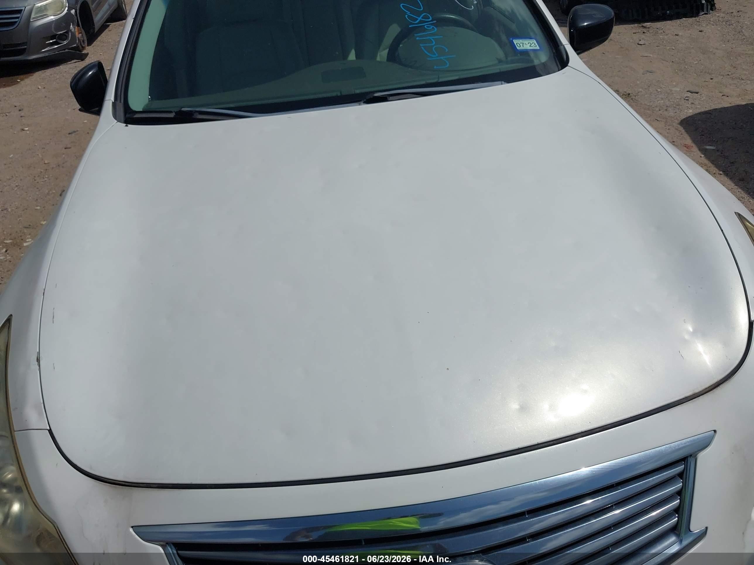 2013 Infiniti G37x   Белый vin: JN1CV6AR7DM757977