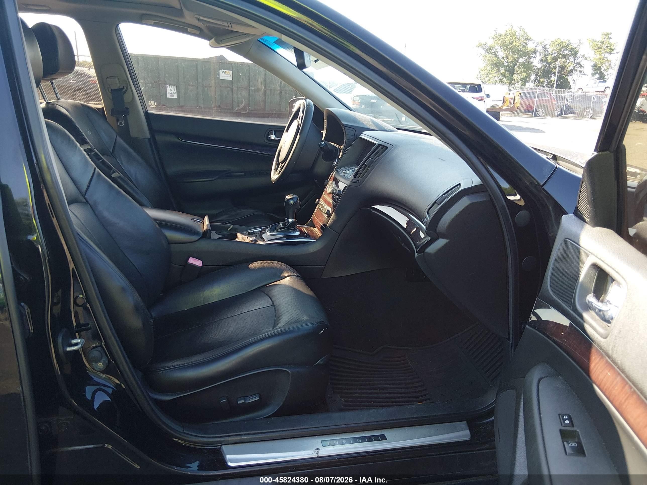 2013 Infiniti G37x   Black vin: JN1CV6AR7DM758692