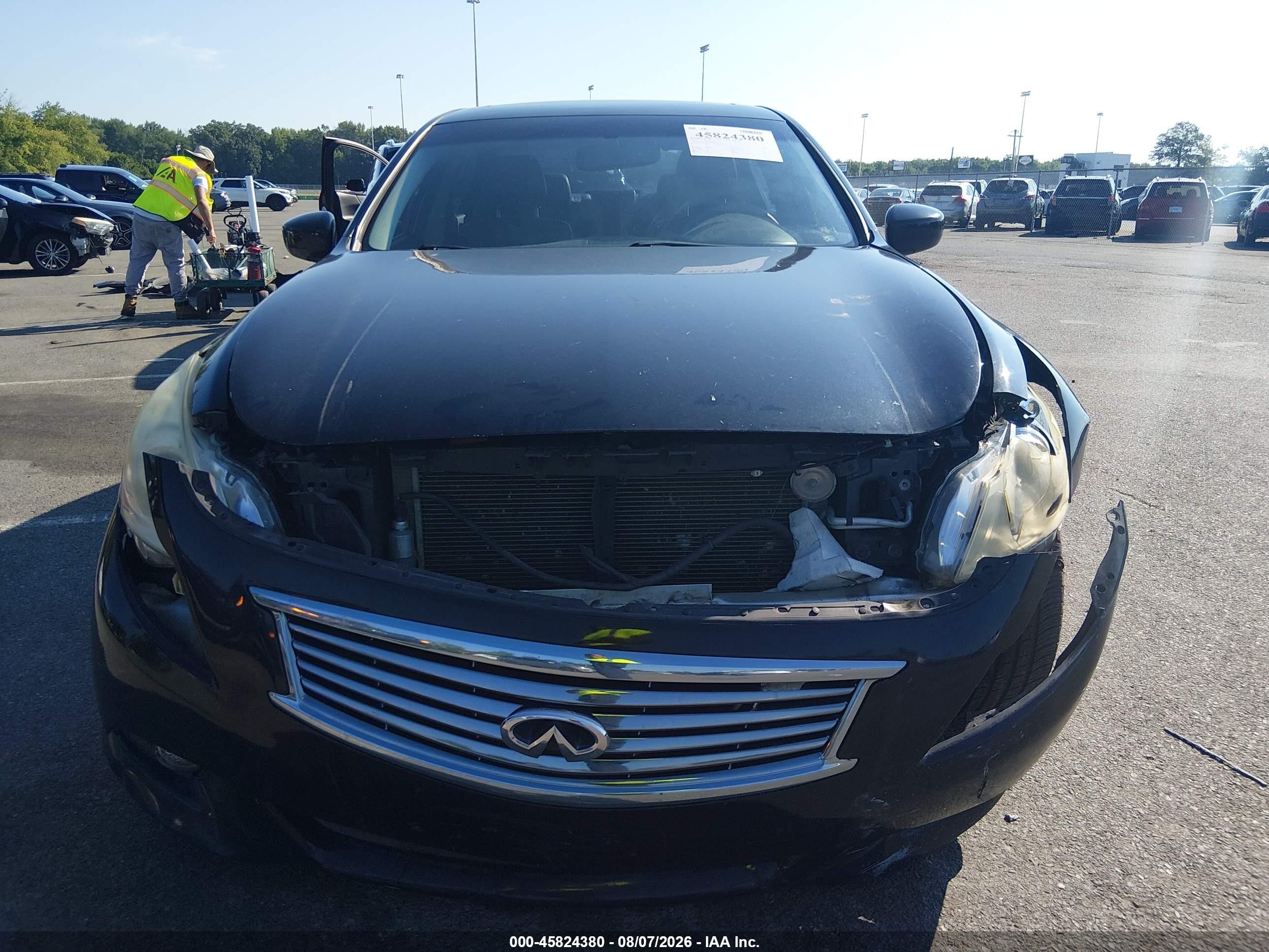 2013 Infiniti G37x   Black vin: JN1CV6AR7DM758692