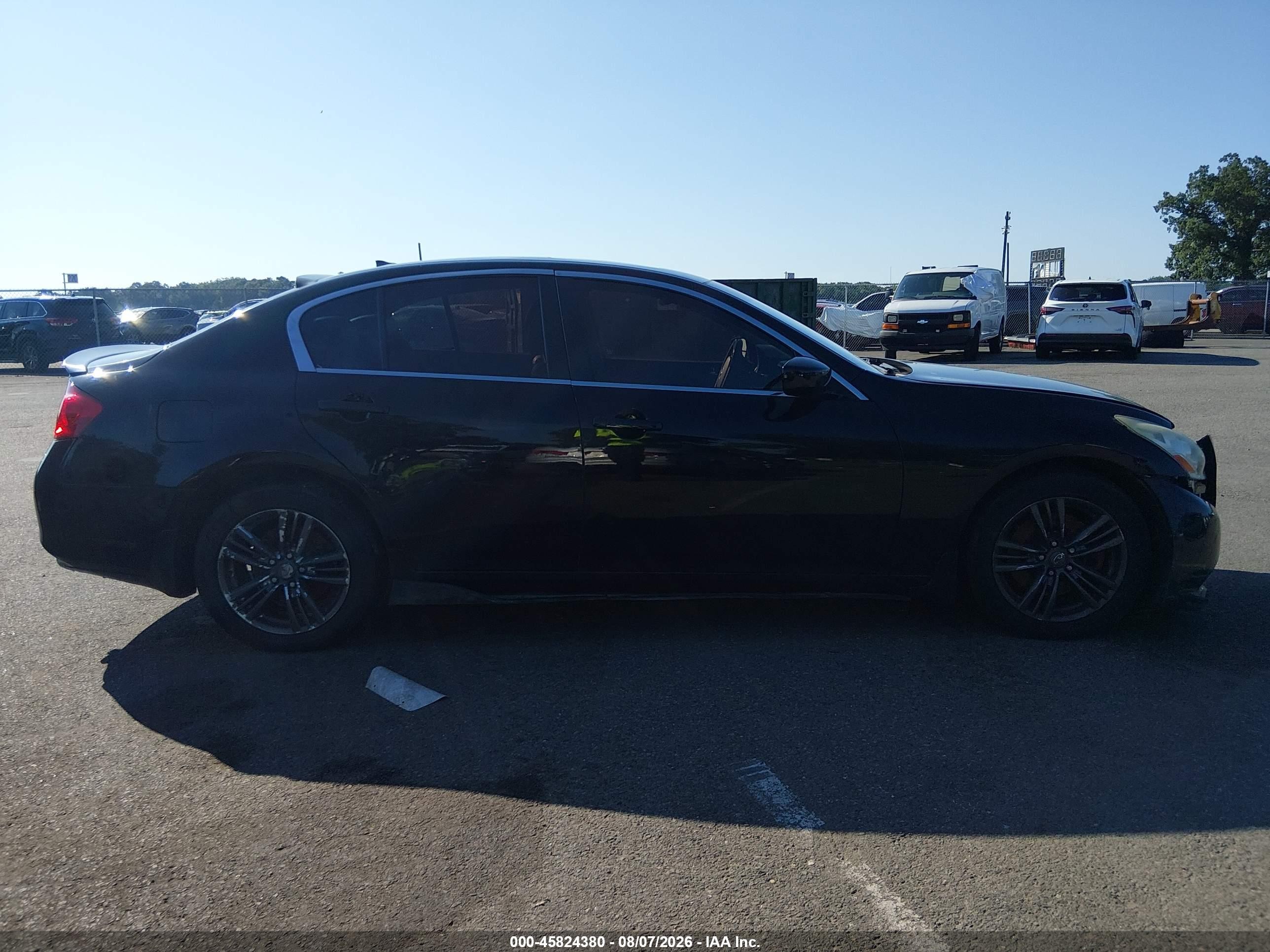 2013 Infiniti G37x   Black vin: JN1CV6AR7DM758692