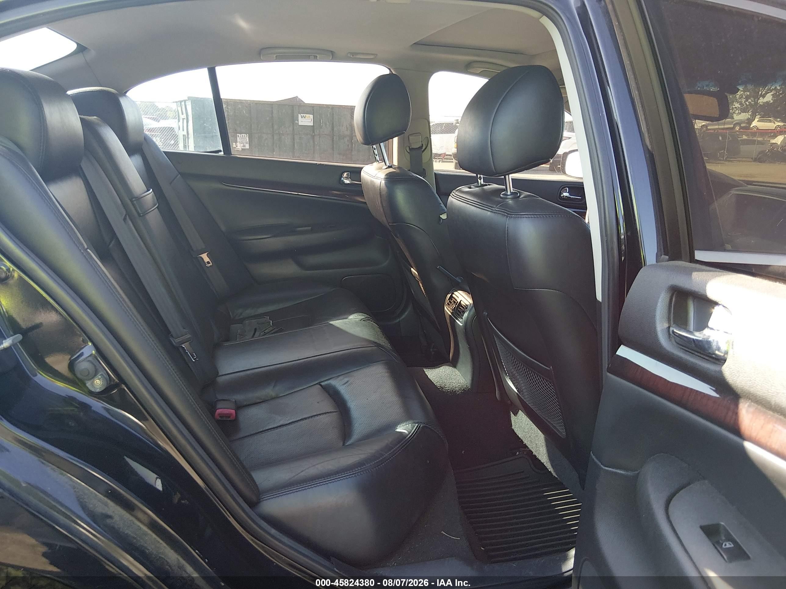 2013 Infiniti G37x   Black vin: JN1CV6AR7DM758692