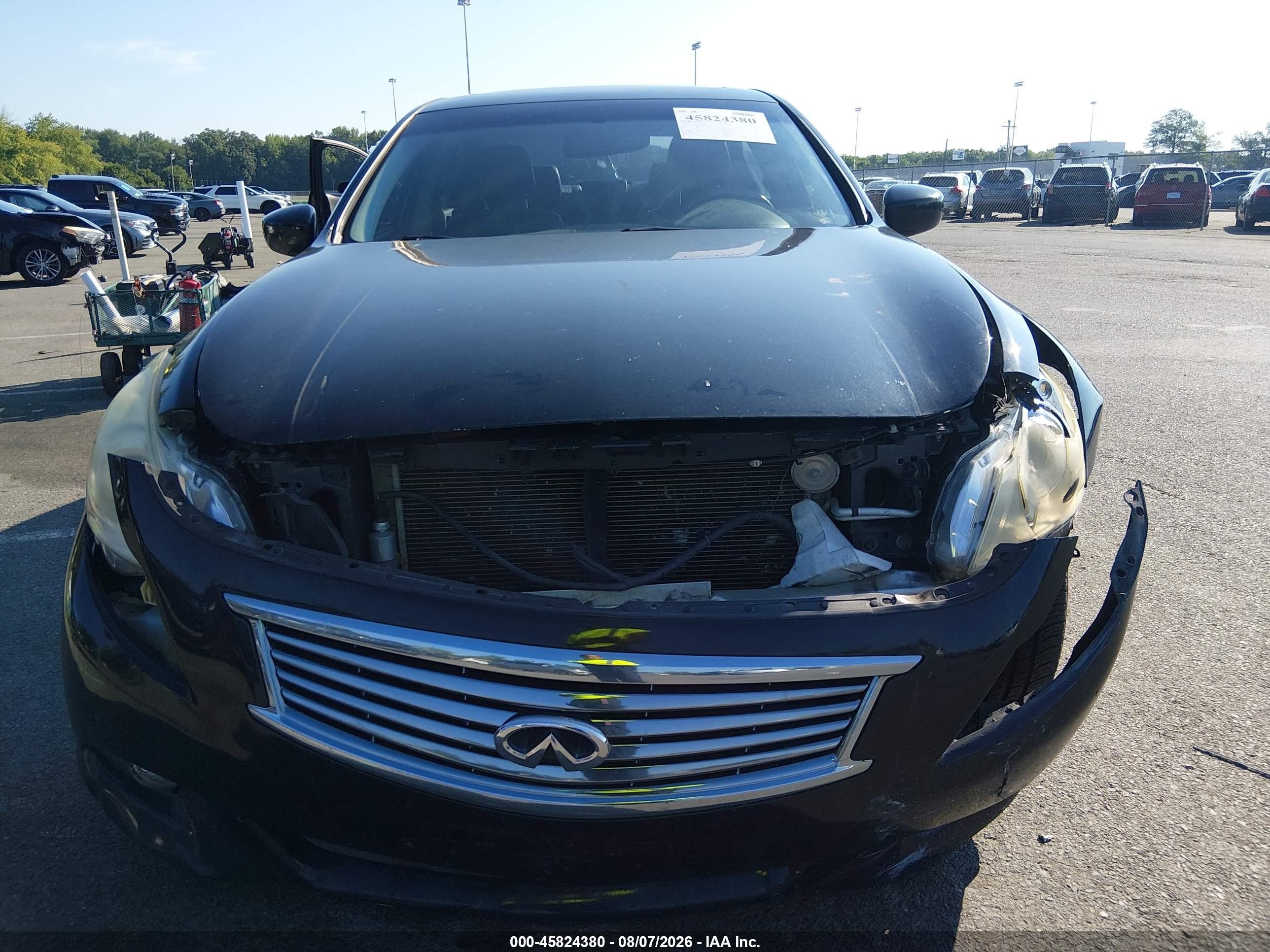 2013 Infiniti G37x   Black vin: JN1CV6AR7DM758692