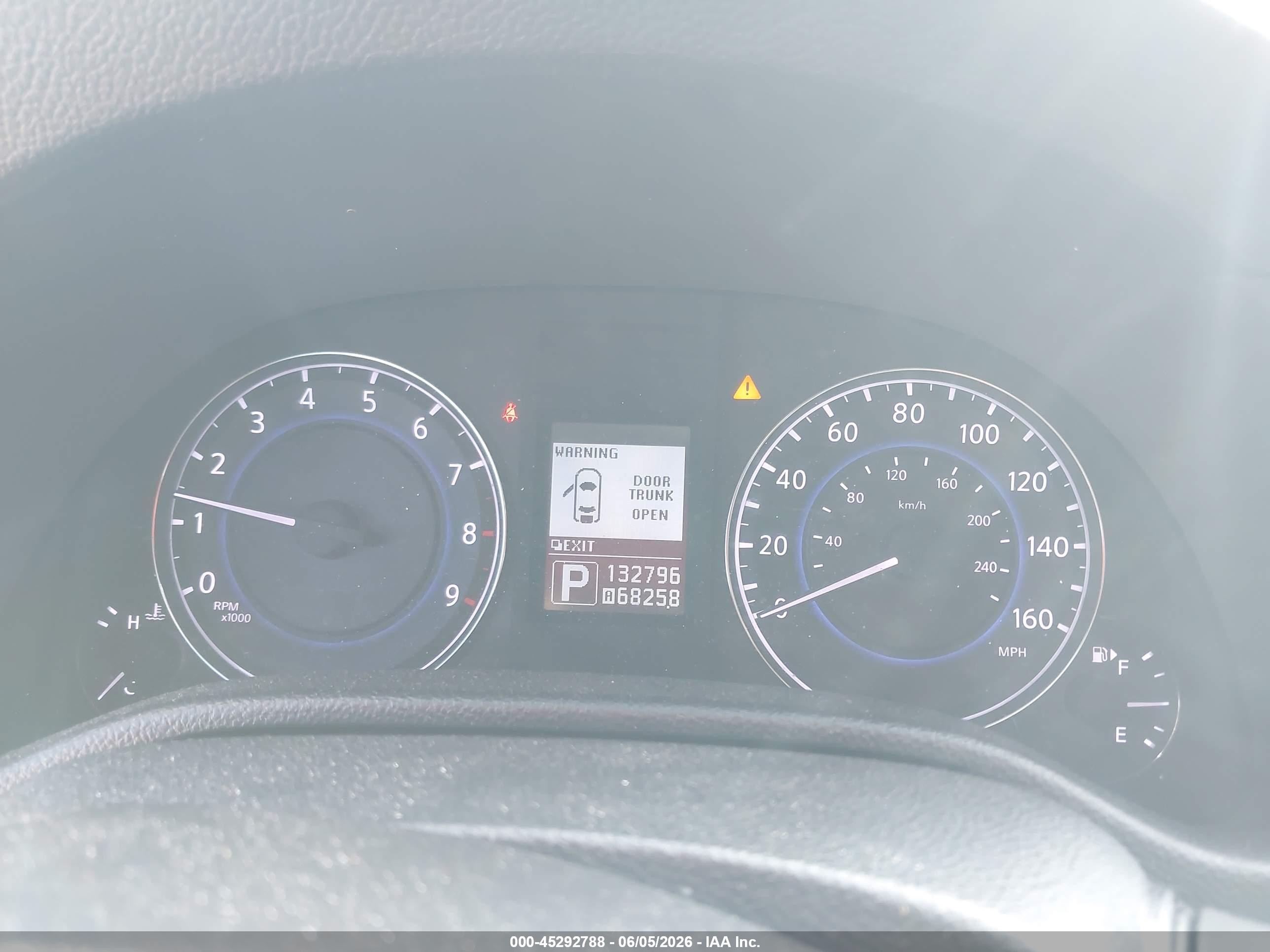 2013 Infiniti G37x   Серый vin: JN1CV6AR7DM759745
