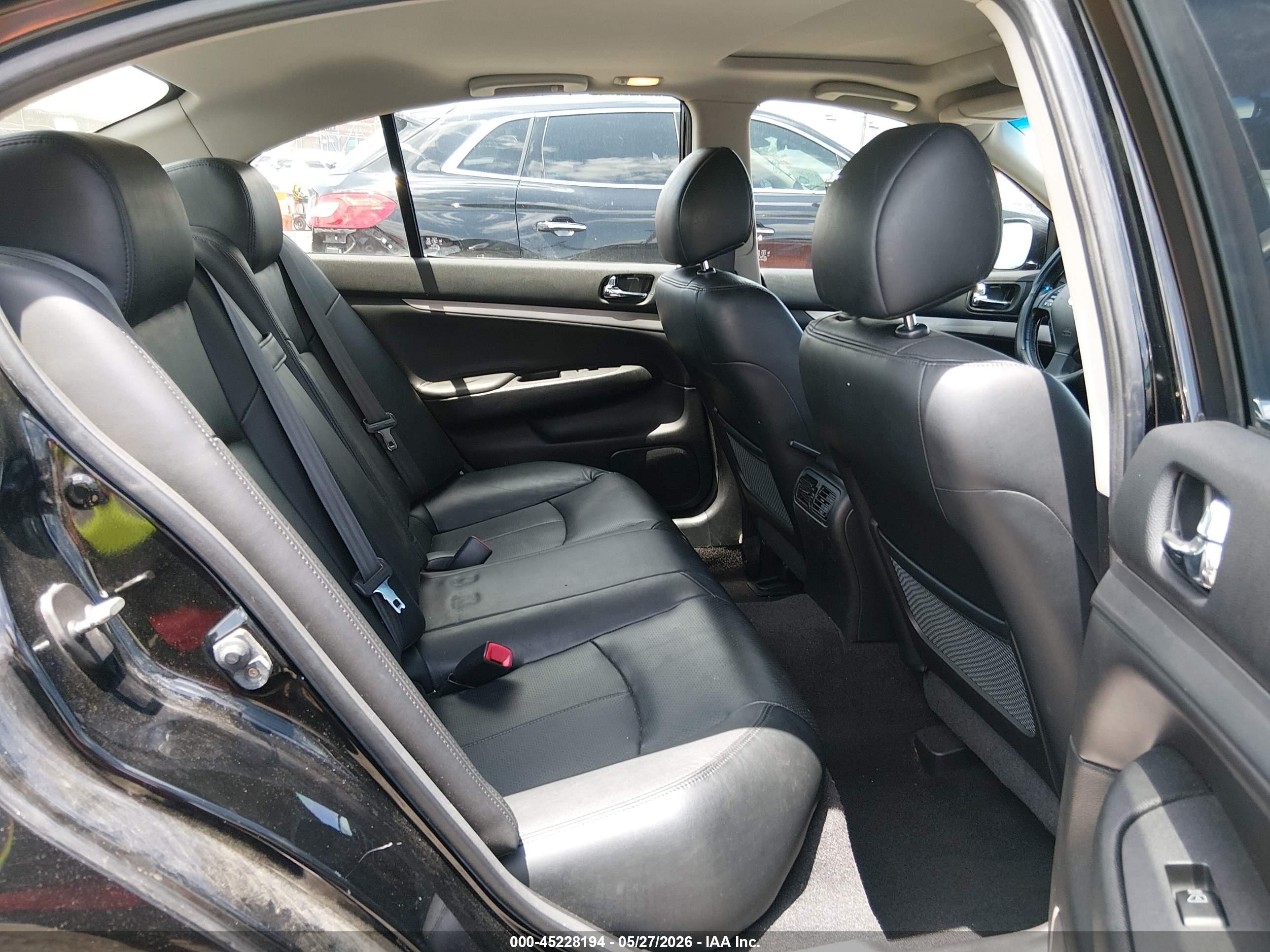 2013 Infiniti G37x   Black vin: JN1CV6AR7DM760748