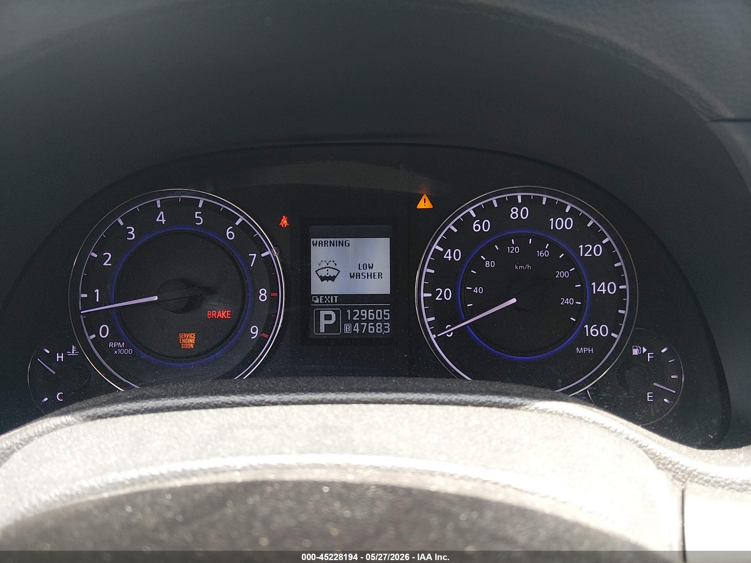 2013 Infiniti G37x   Black vin: JN1CV6AR7DM760748