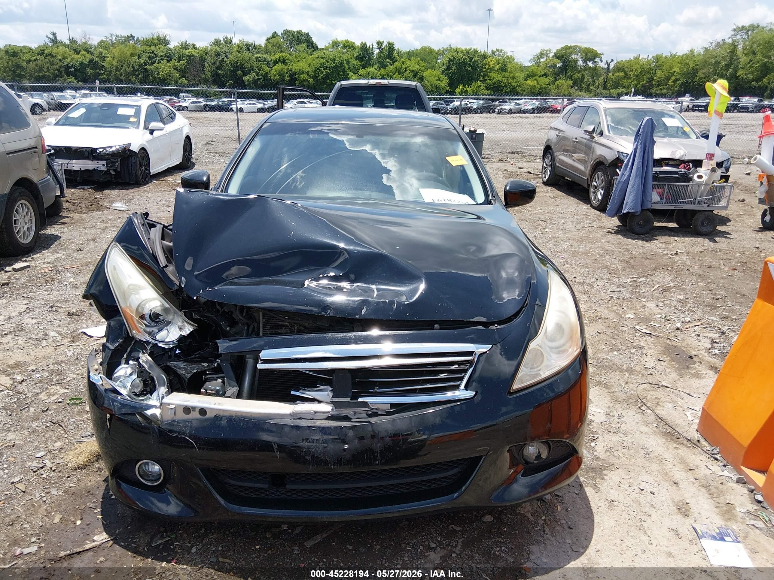 2013 Infiniti G37x   Black vin: JN1CV6AR7DM760748