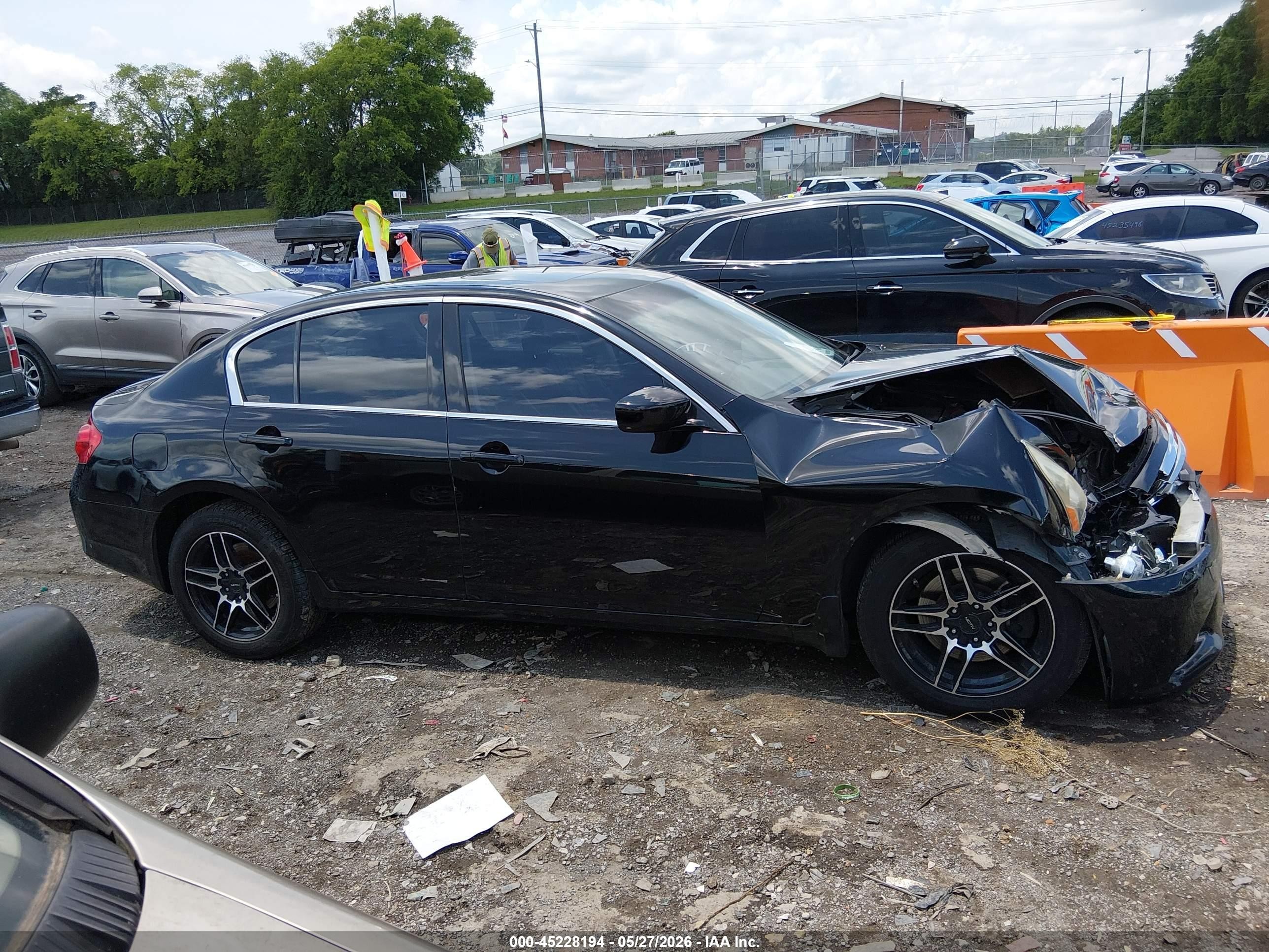 2013 Infiniti G37x   Black vin: JN1CV6AR7DM760748