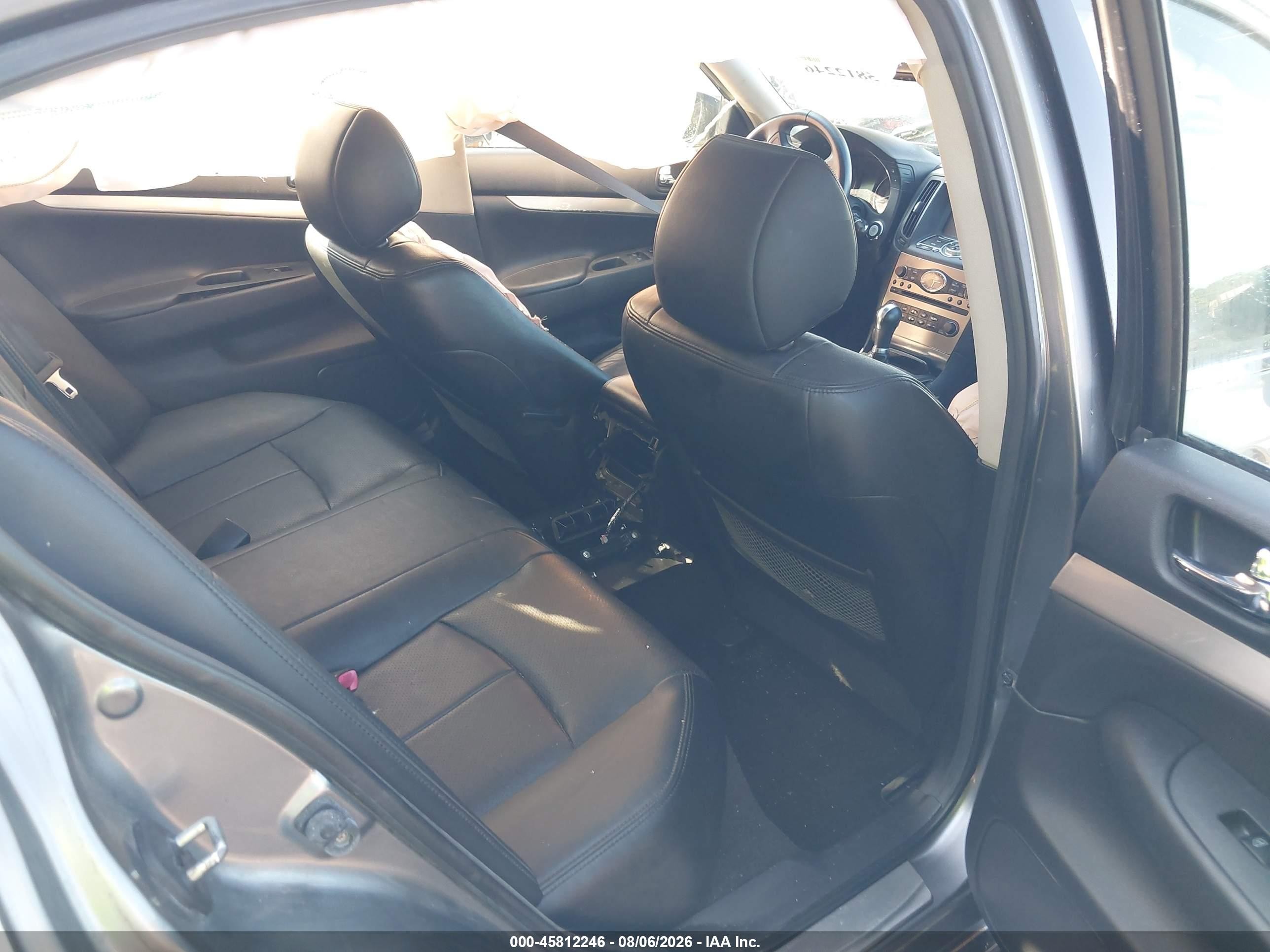 2013 Infiniti G37x Gray vin: JN1CV6AR7DM768929