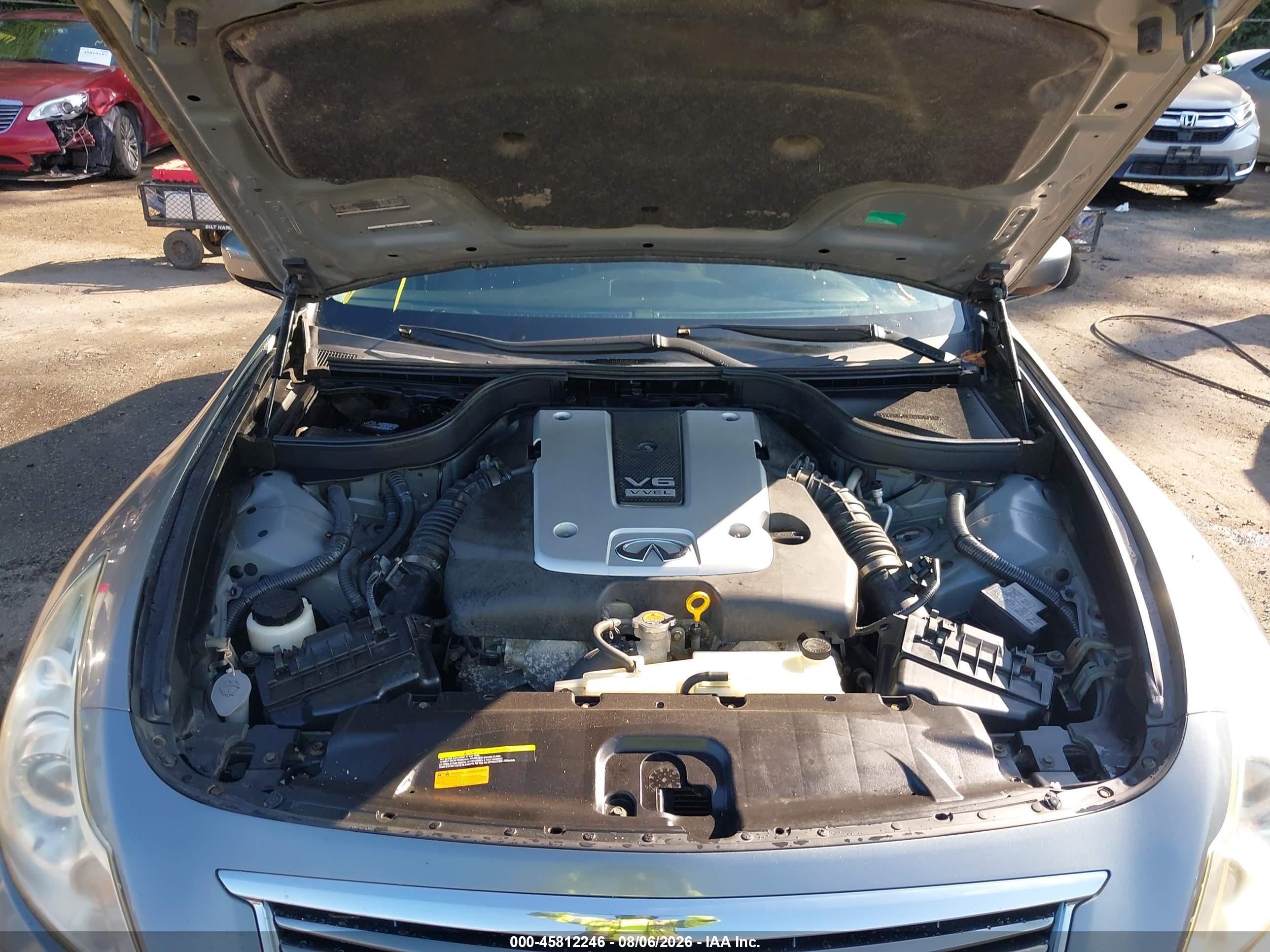 2013 Infiniti G37x Gray vin: JN1CV6AR7DM768929