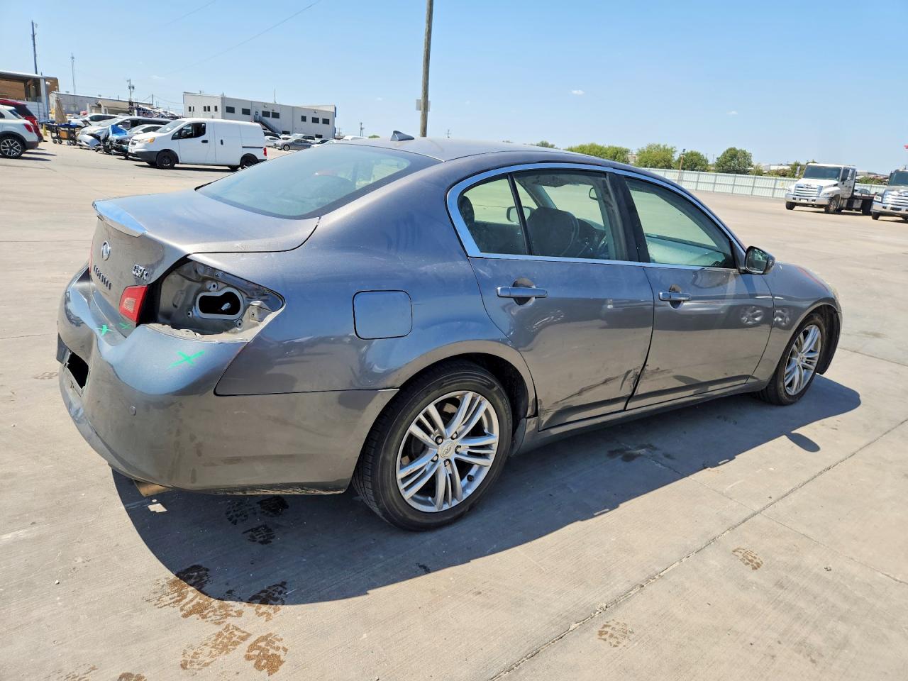 2013 Infiniti G37 Sedan X Gray vin: JN1CV6AR7DM769868