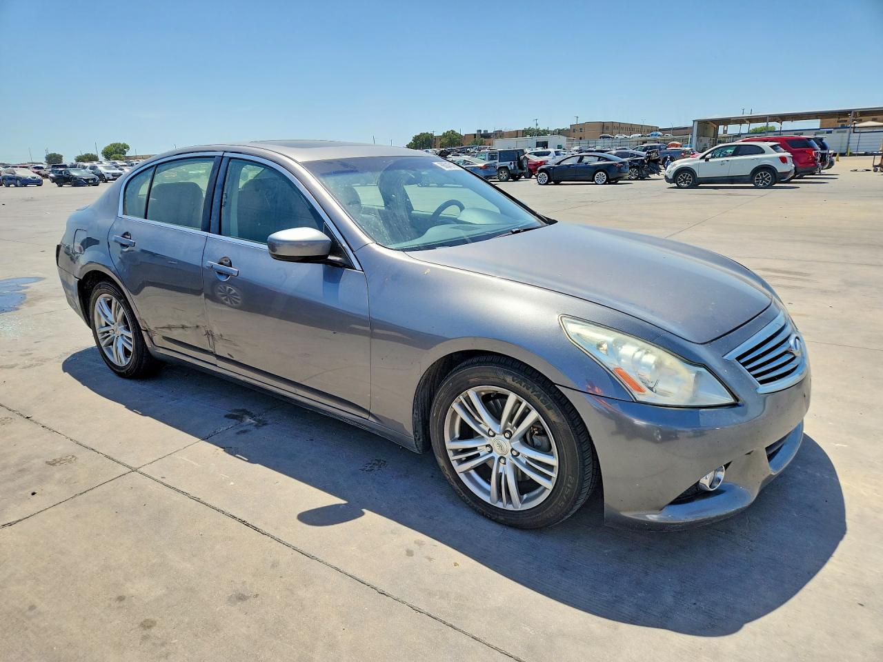 2013 Infiniti G37 Sedan X Gray vin: JN1CV6AR7DM769868