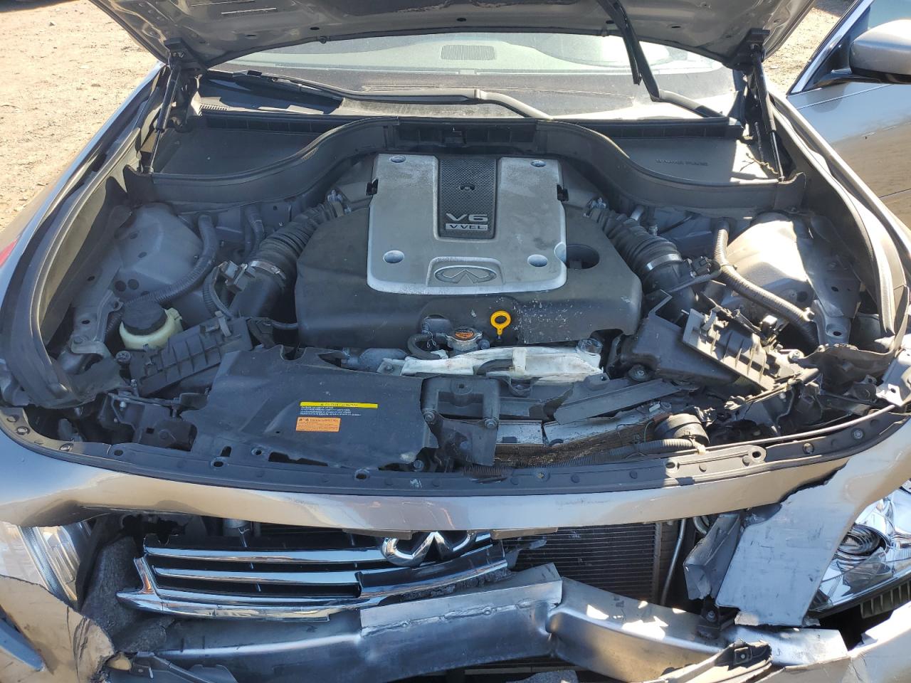2013 Infiniti G37 Gray vin: JN1CV6AR7DM770602