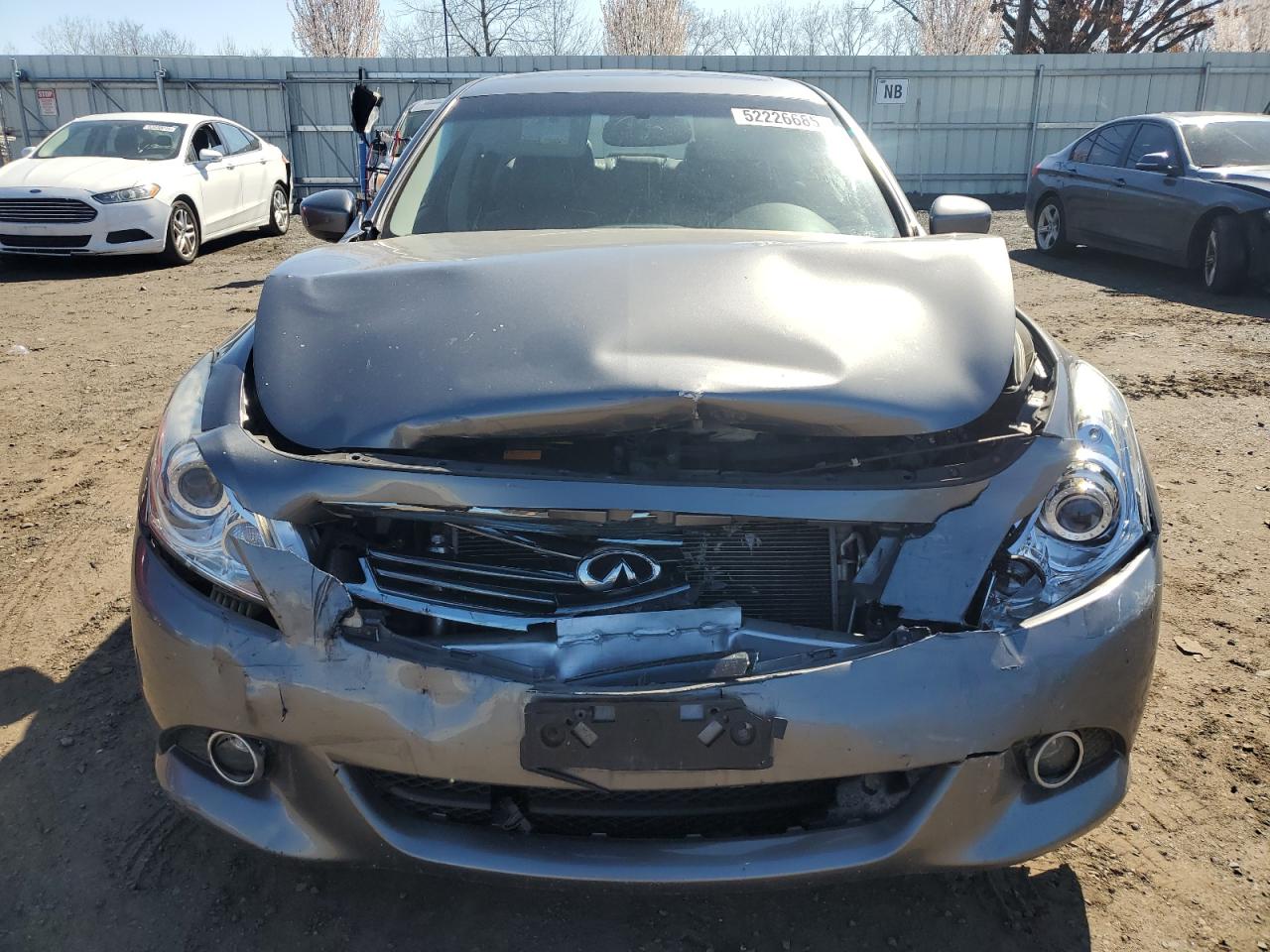 2013 Infiniti G37 Gray vin: JN1CV6AR7DM770602