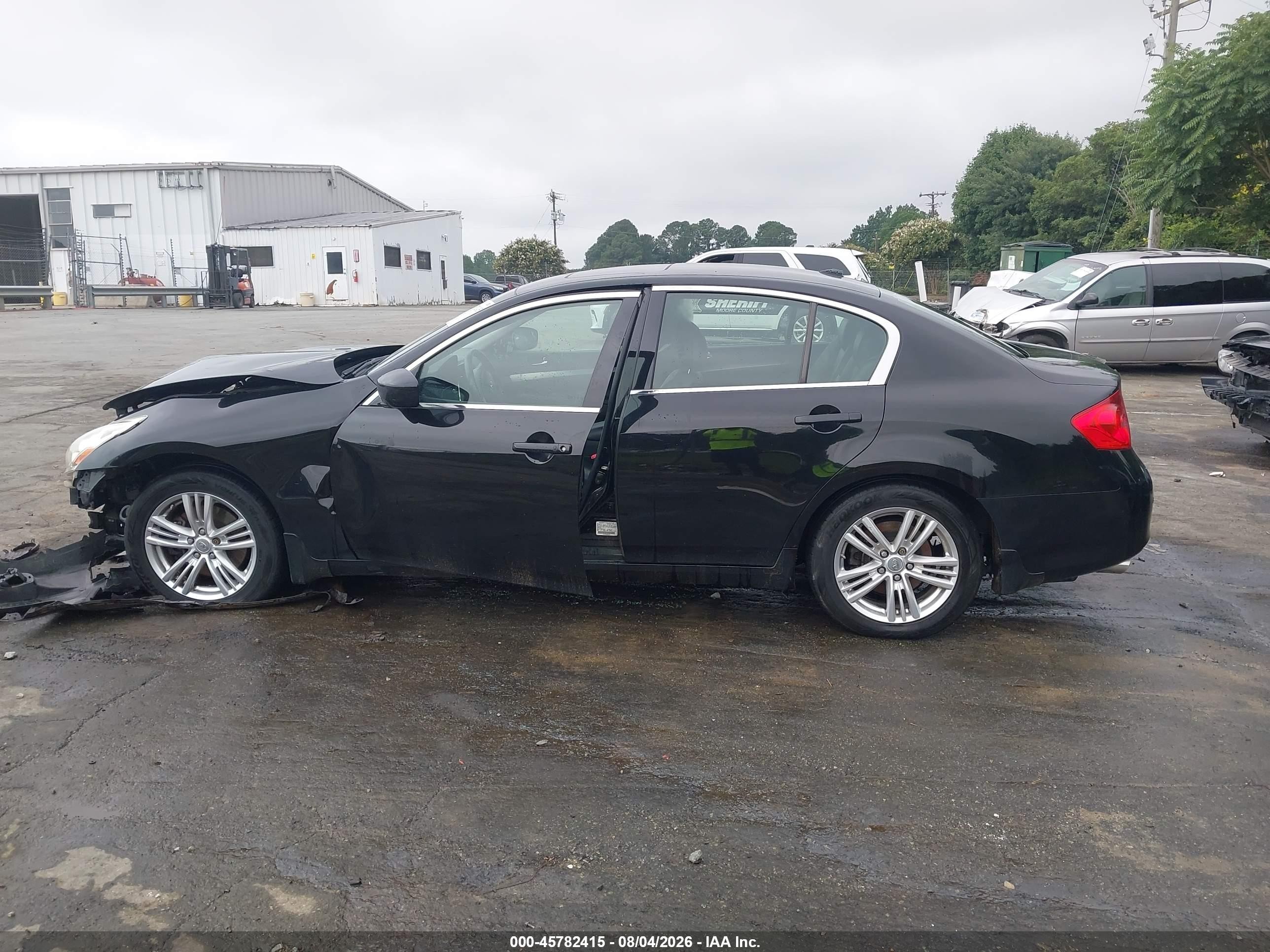2010 Infiniti G37x Black vin: JN1CV6AR8AM251022