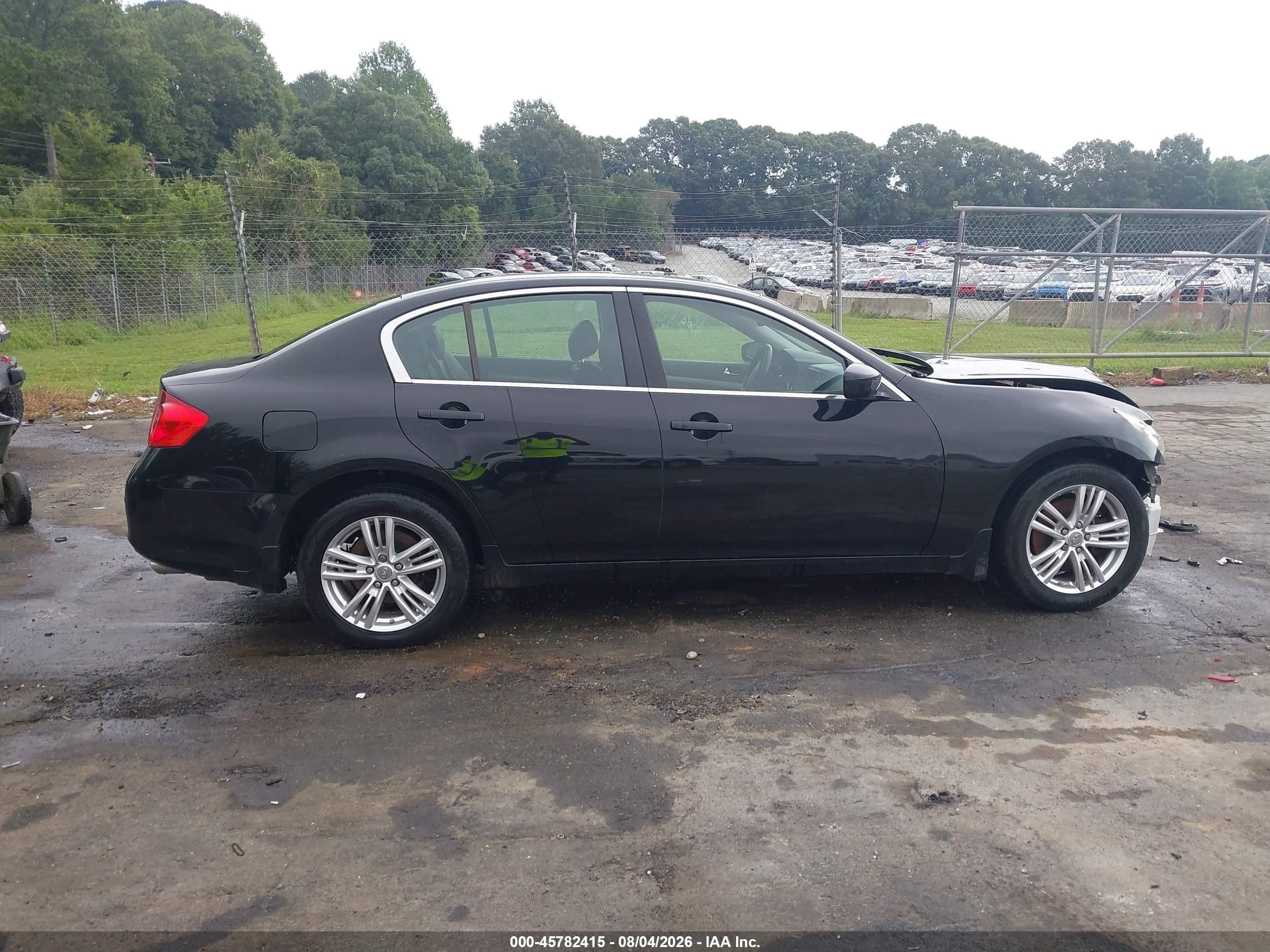 2010 Infiniti G37x Black vin: JN1CV6AR8AM251022