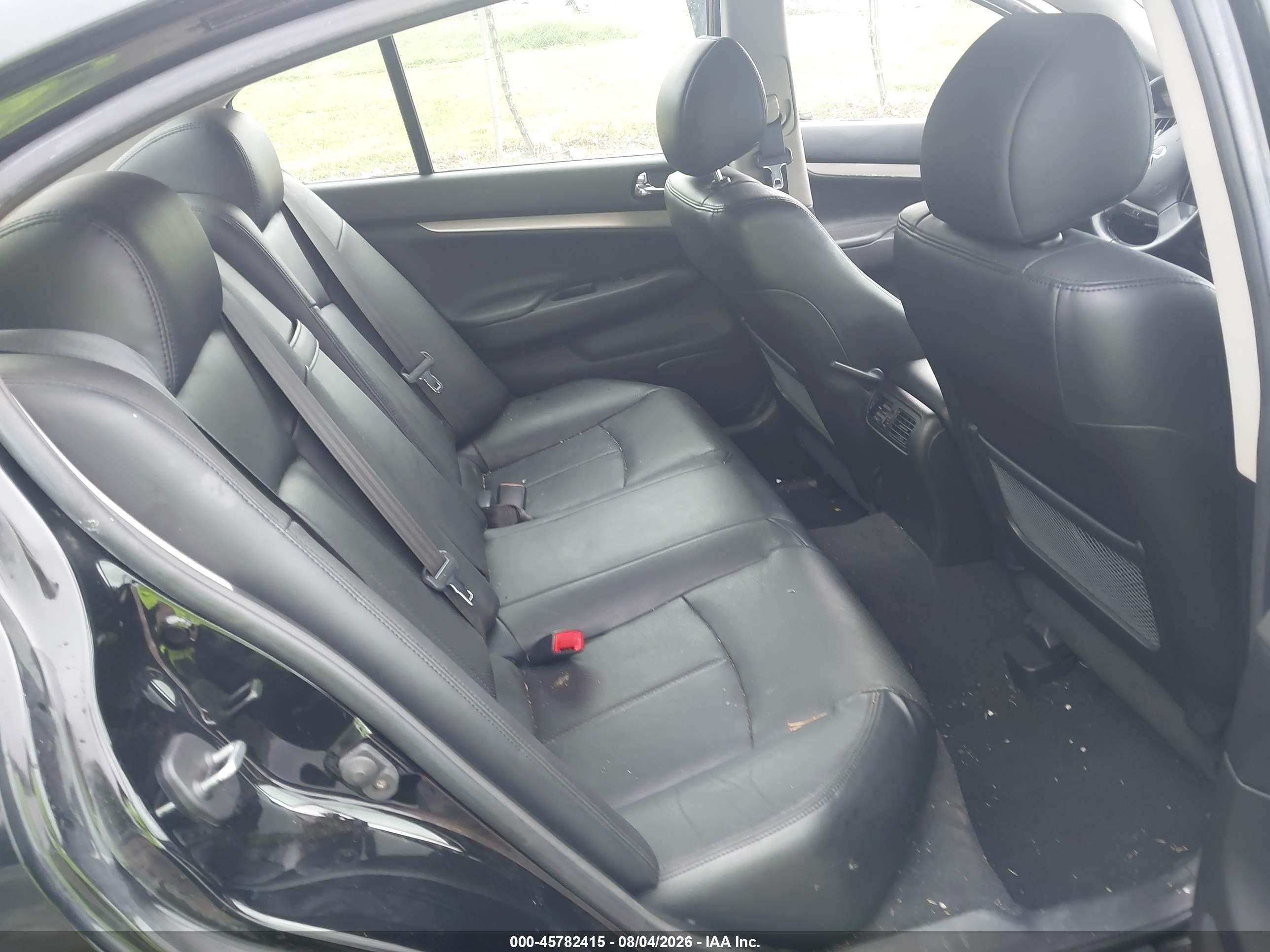 2010 Infiniti G37x Black vin: JN1CV6AR8AM251022
