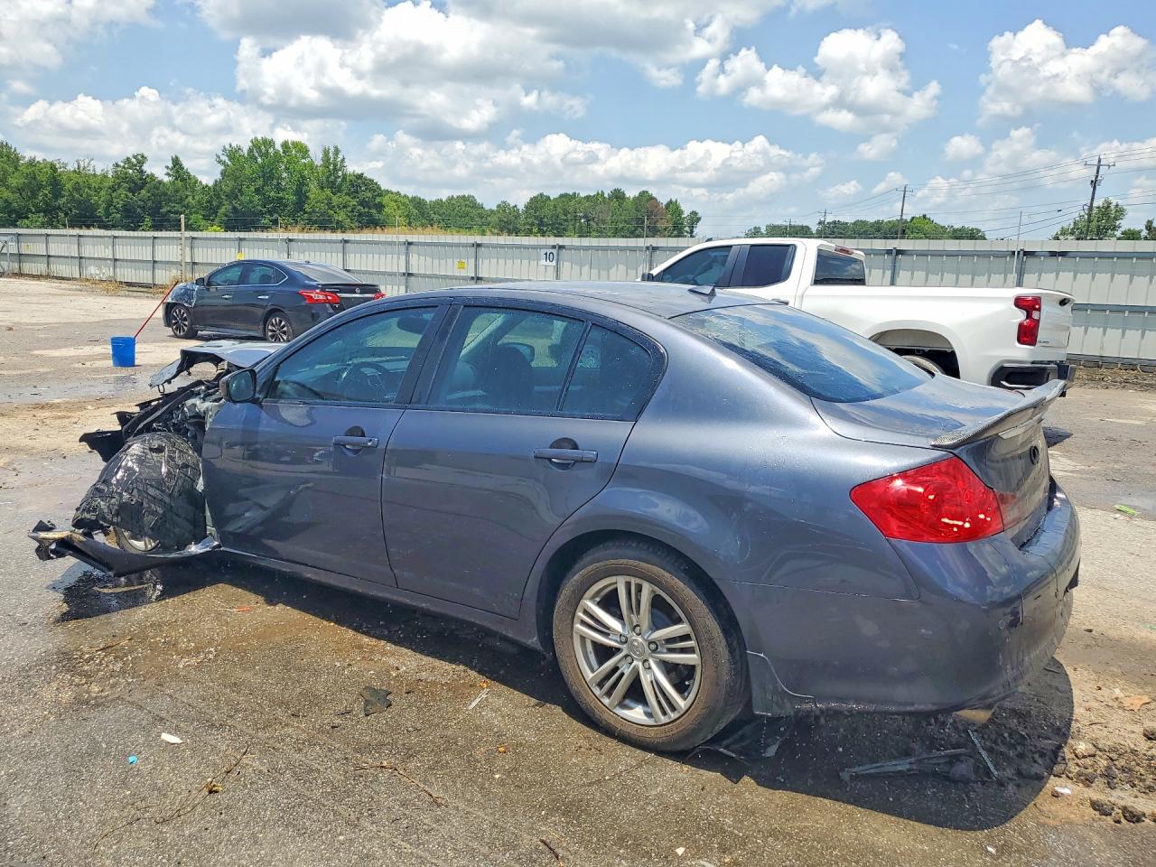 2010 Infiniti G37 Синий vin: JN1CV6AR8AM254163