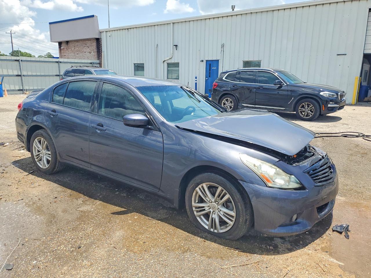 2010 Infiniti G37 Синий vin: JN1CV6AR8AM254163