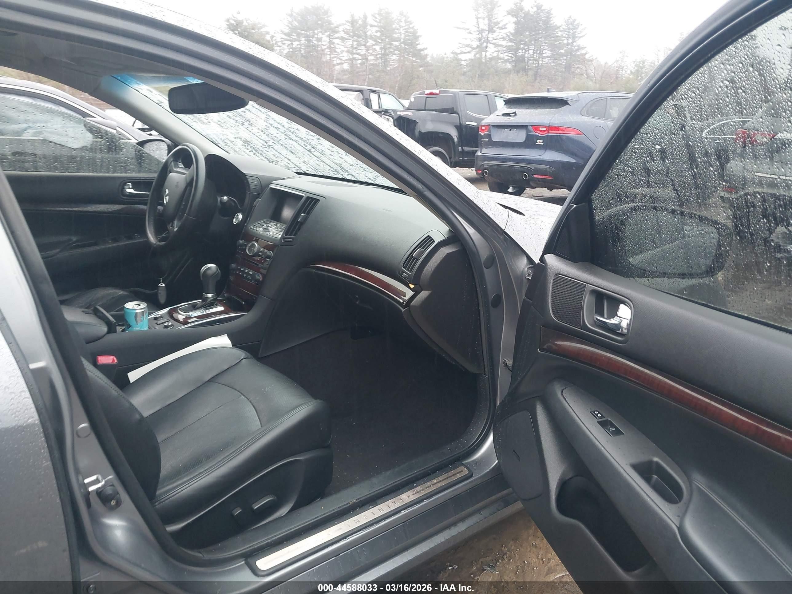 2010 Infiniti G37x Gray vin: JN1CV6AR8AM451074