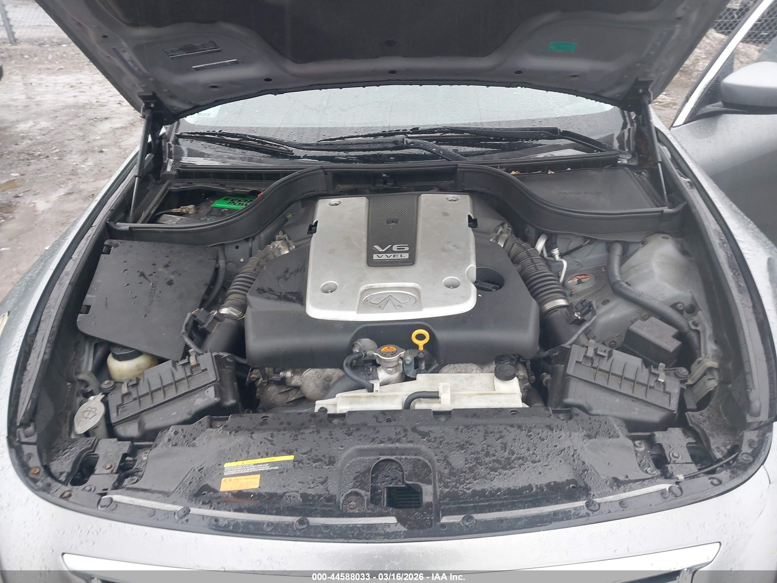 2010 Infiniti G37x Gray vin: JN1CV6AR8AM451074