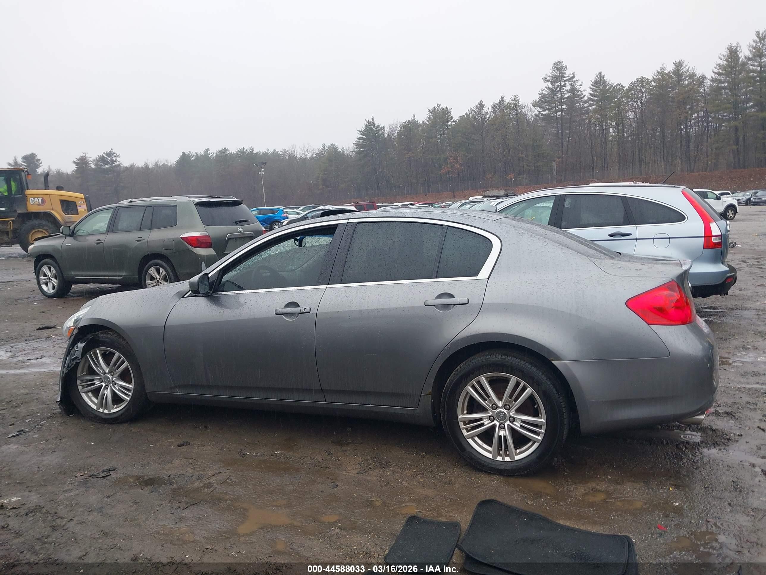 2010 Infiniti G37x Gray vin: JN1CV6AR8AM451074