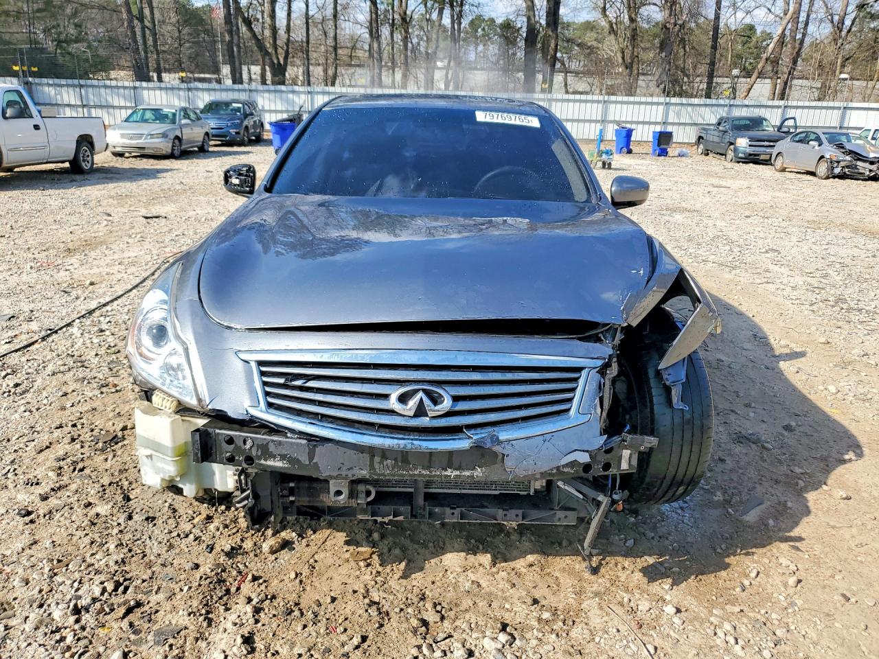 2010 Infiniti G37 Gray vin: JN1CV6AR8AM454654
