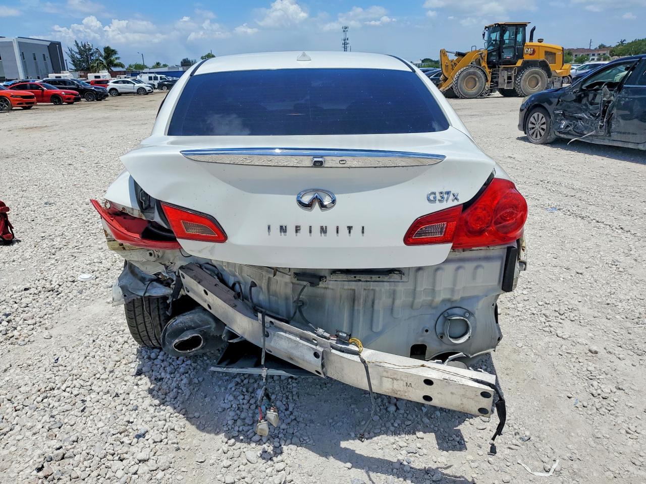 2010 Infiniti G37 Sedan X White vin: JN1CV6AR8AM459661