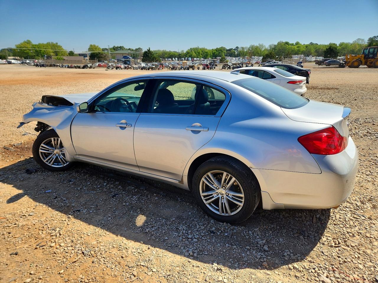 2010 Infiniti G37 Sedan X Silver vin: JN1CV6AR8AM459708