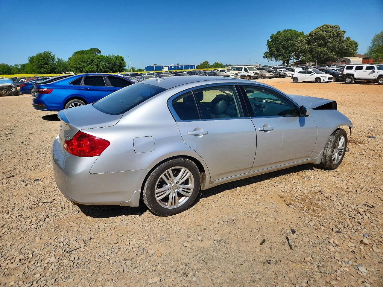 2010 Infiniti G37 Sedan X Silver vin: JN1CV6AR8AM459708